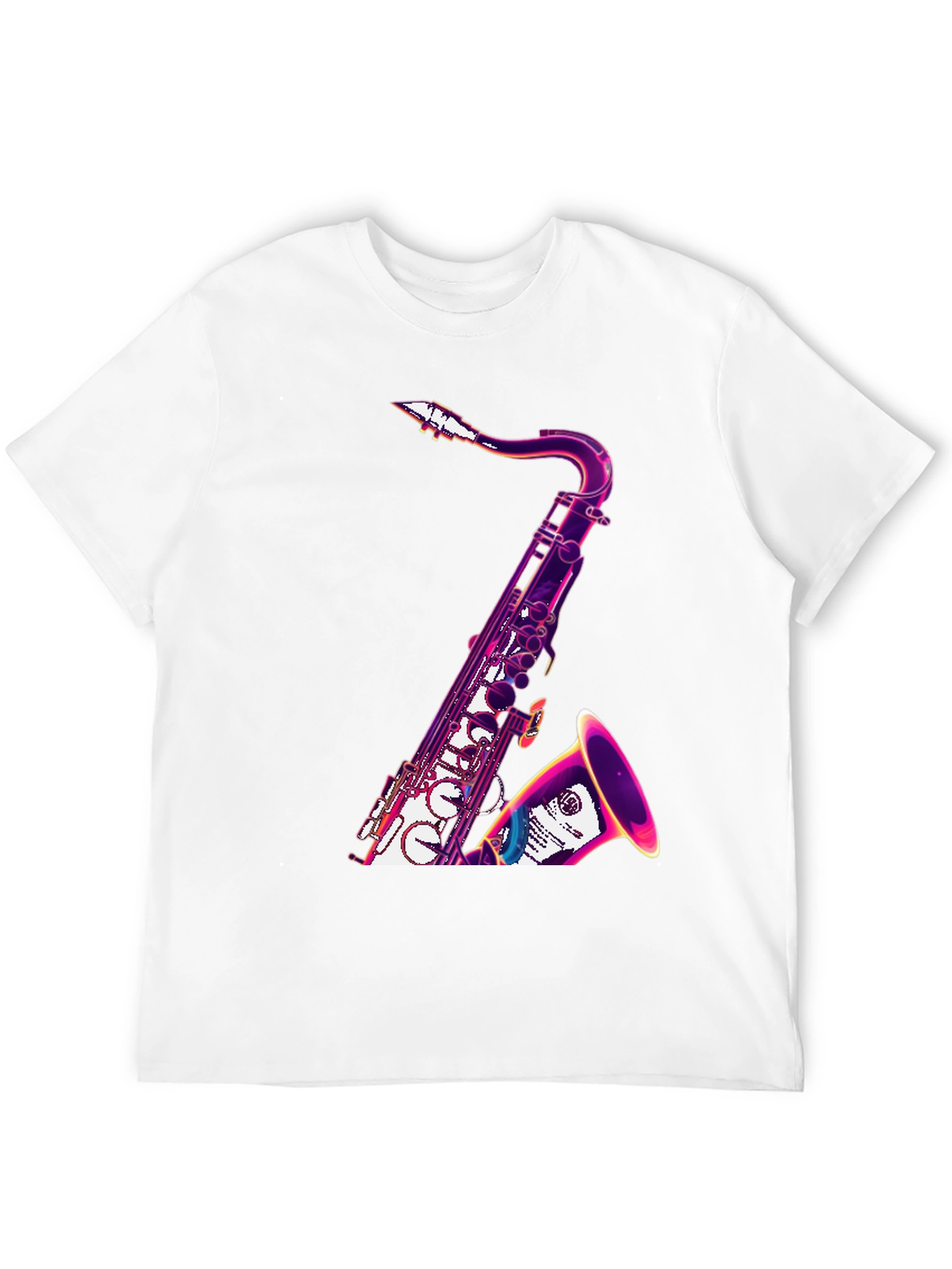 Saxophone Graphic Tee - Cool Music Lover T-Shirt