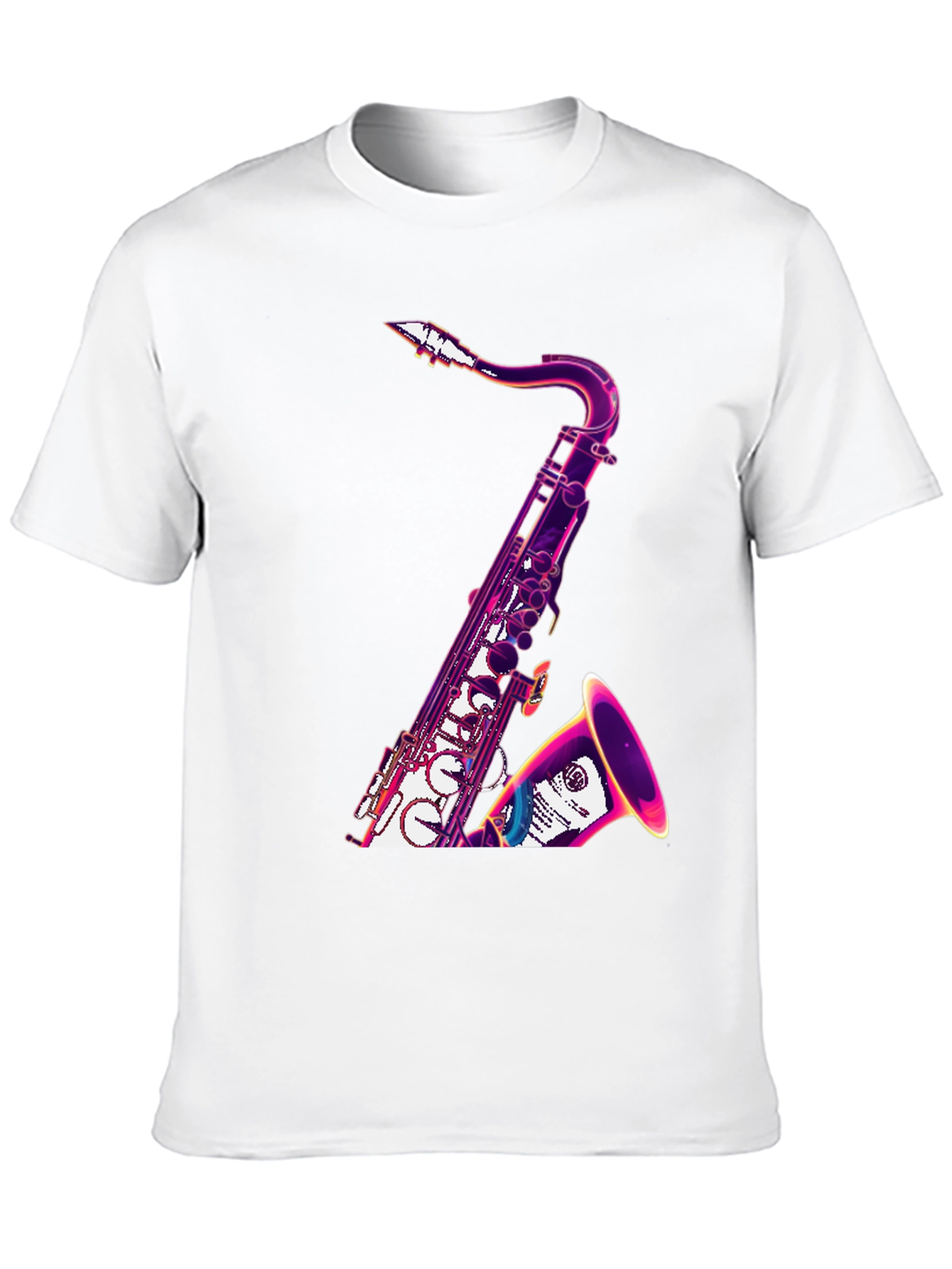 Saxophone Graphic Tee - Cool Music Lover T-Shirt