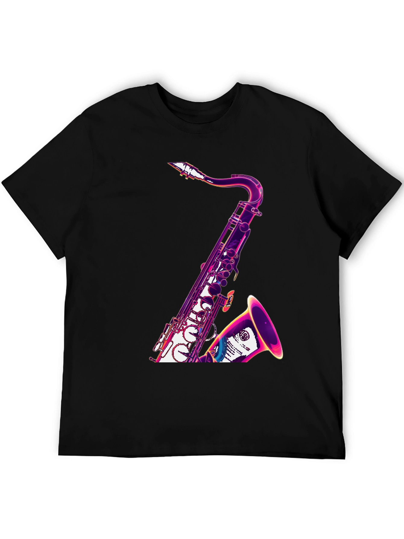 Saxophone Graphic Tee - Cool Music Lover T-Shirt
