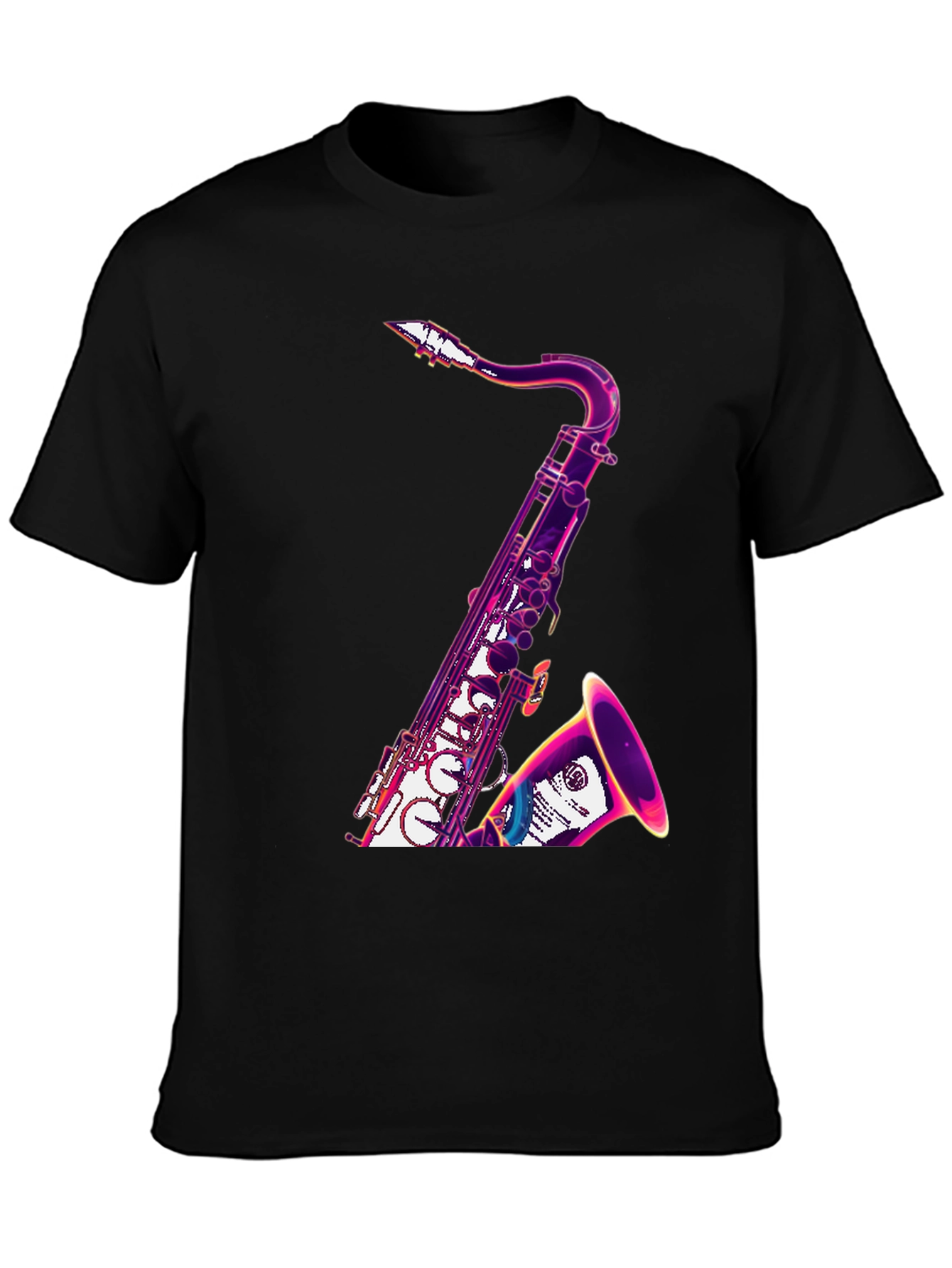 Saxophone Graphic Tee - Cool Music Lover T-Shirt