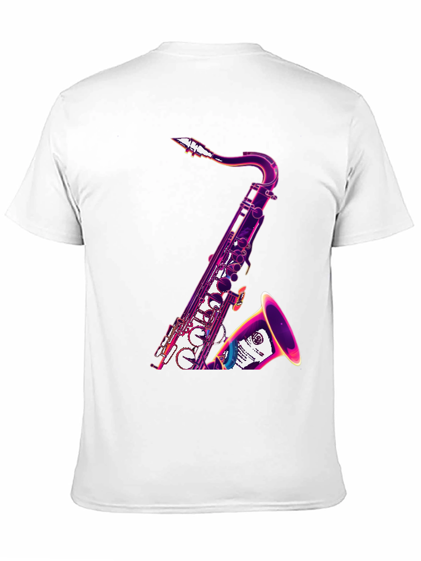 Saxophone Graphic Tee - Cool Music Lover T-Shirt