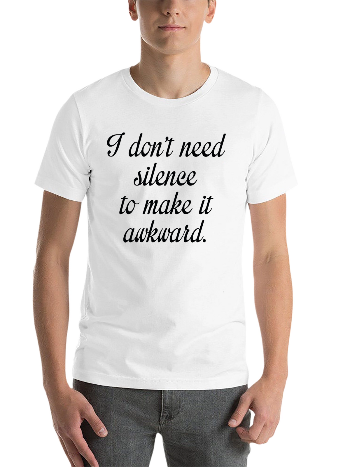 Awkward Statement Tee - Sarcastic Humor T-Shirt