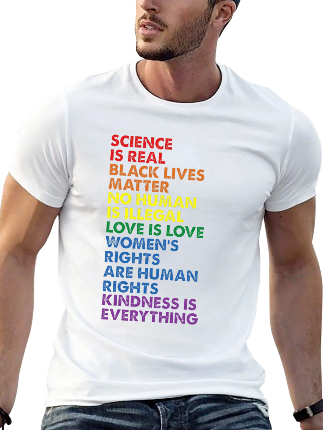Equality Rights T-Shirt - Science Black Lives Love