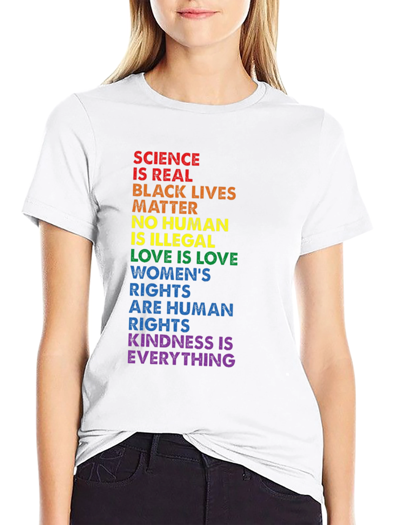 Equality Rights T-Shirt - Science Black Lives Love