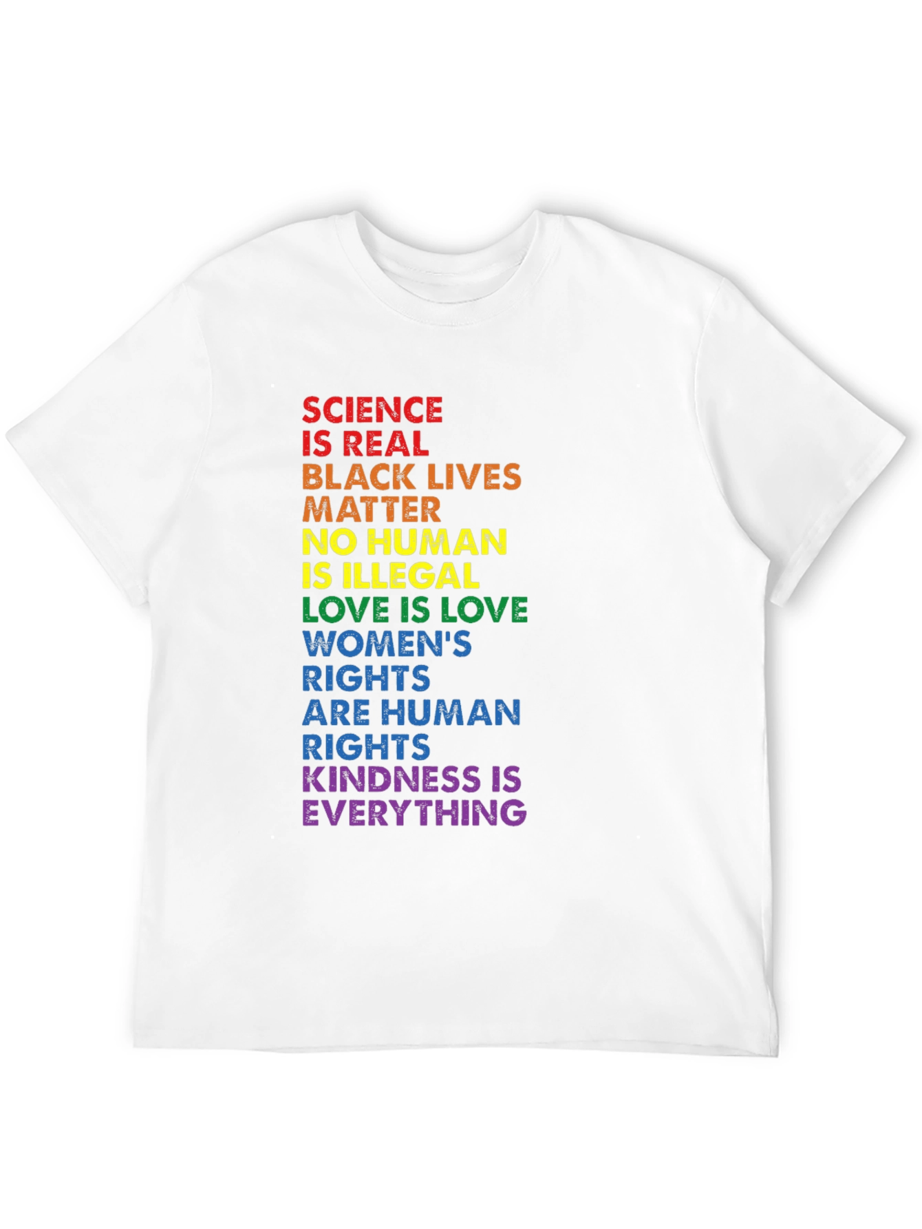 Equality Rights T-Shirt - Science Black Lives Love