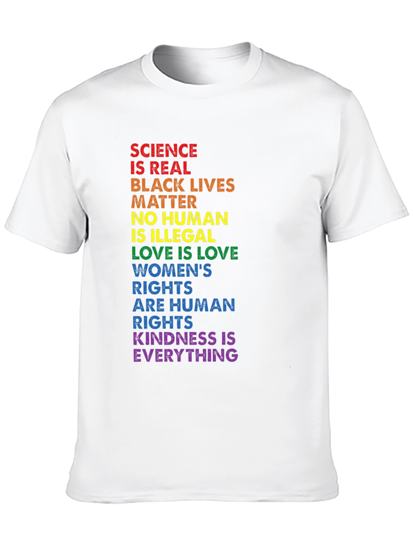 Equality Rights T-Shirt - Science Black Lives Love