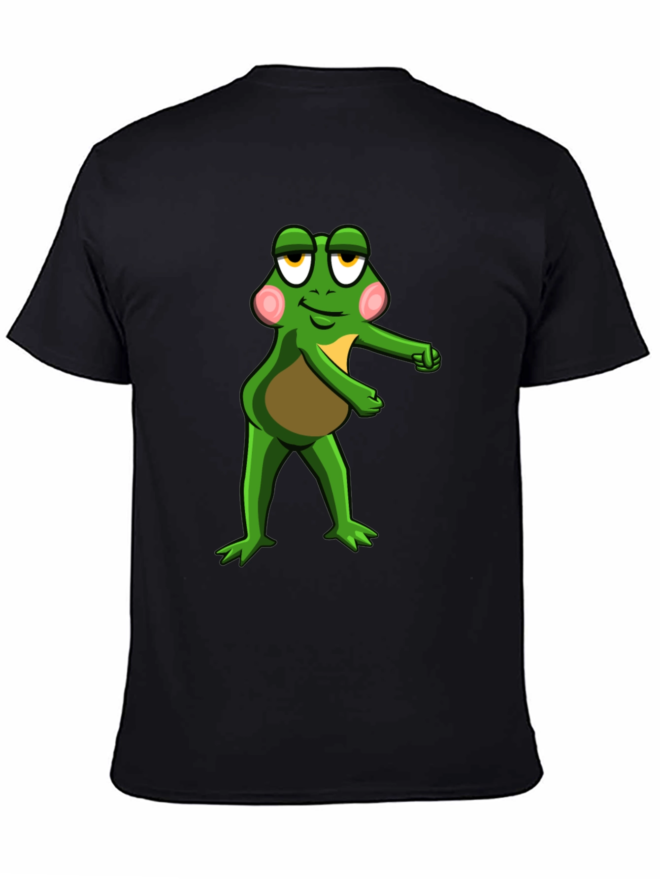 Frog Graphic Black T-Shirt