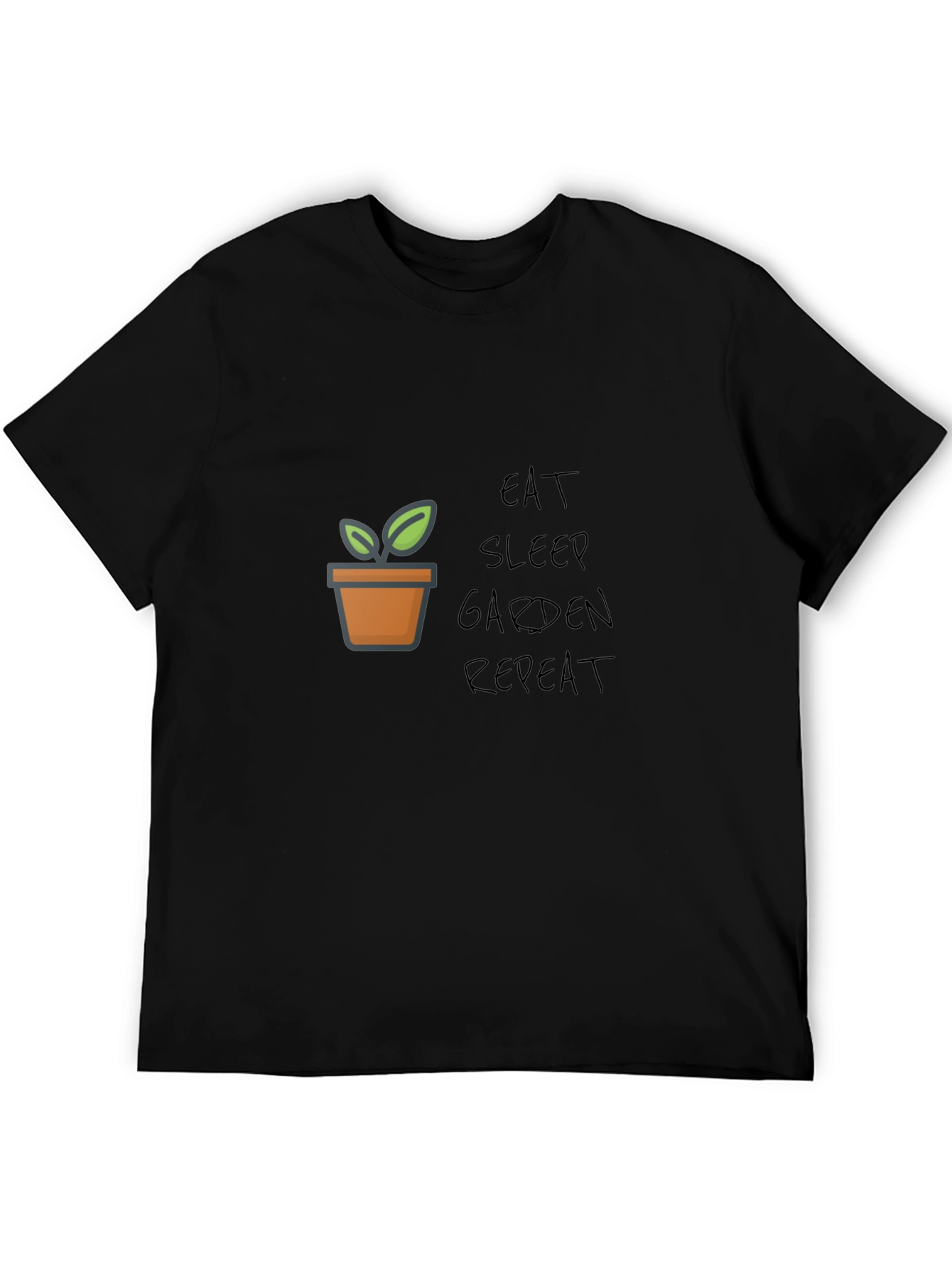 Eat Sleep Garden Repeat Graphic Tee