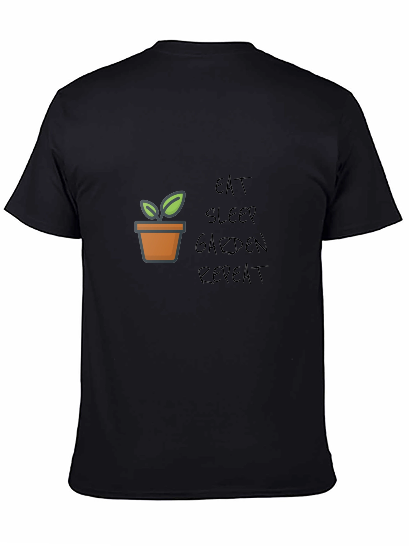 Eat Sleep Garden Repeat Graphic Tee