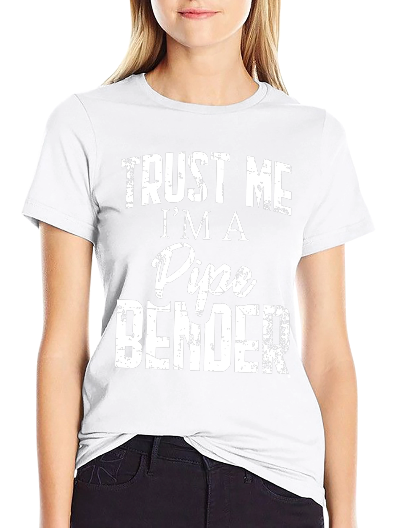 Trust Me Im A Pipe Bender Mens Black T-Shirt