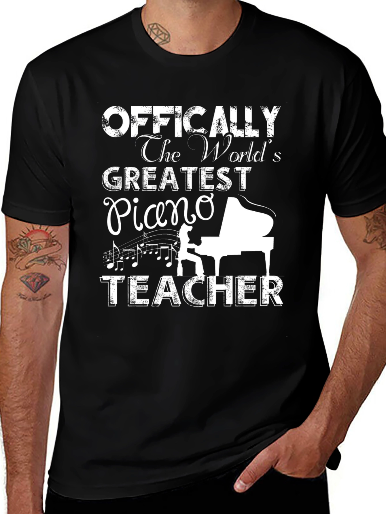 Greatest Piano Teacher T-Shirt