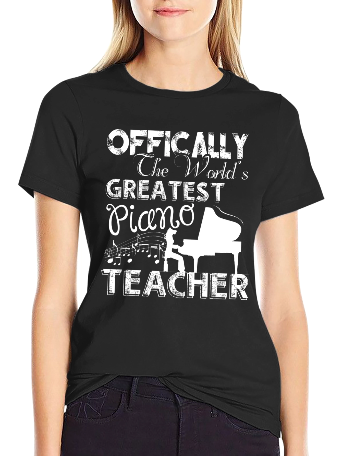 Greatest Piano Teacher T-Shirt
