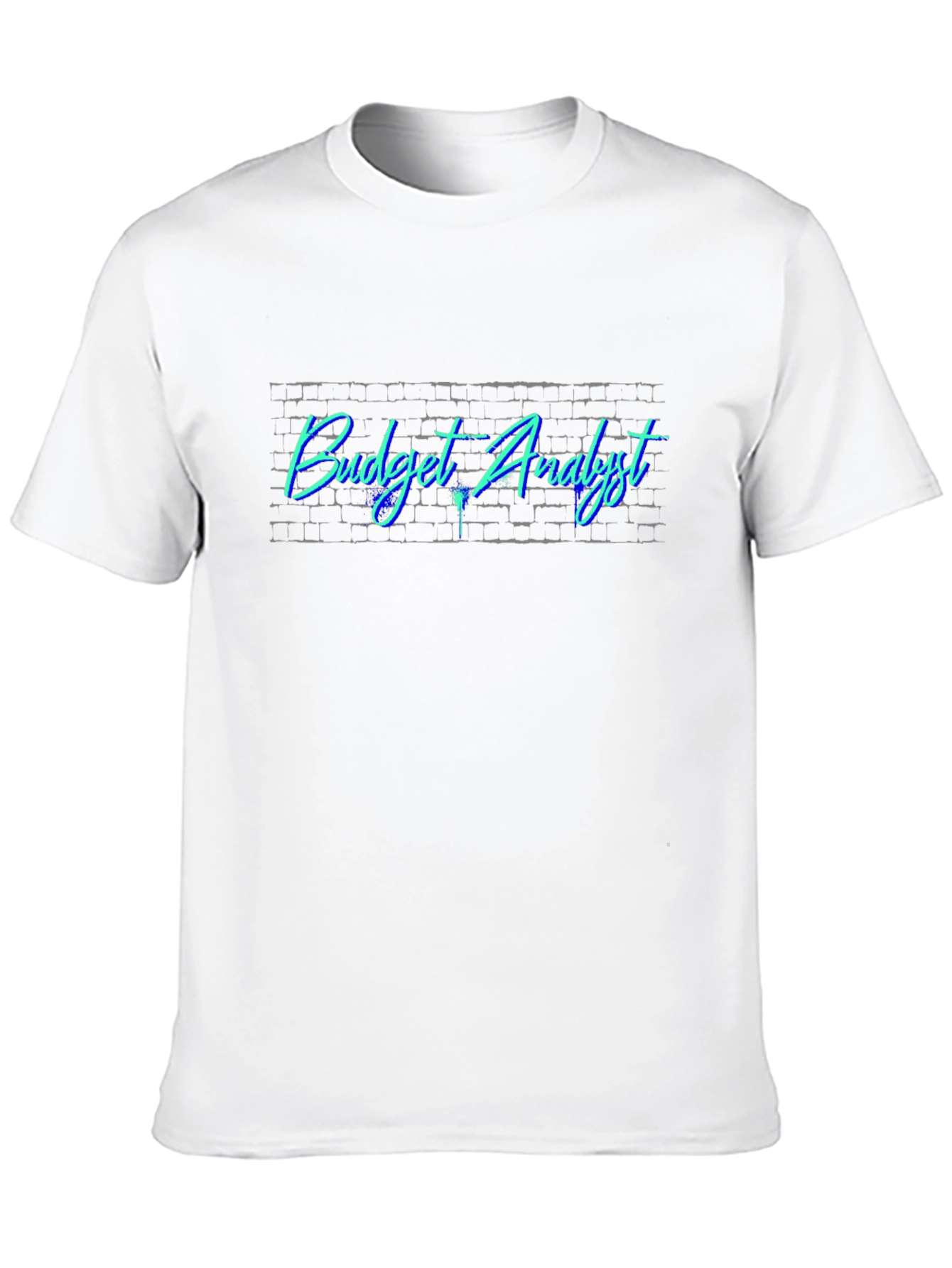 Budget Analyst Tee - Cool Brick Design