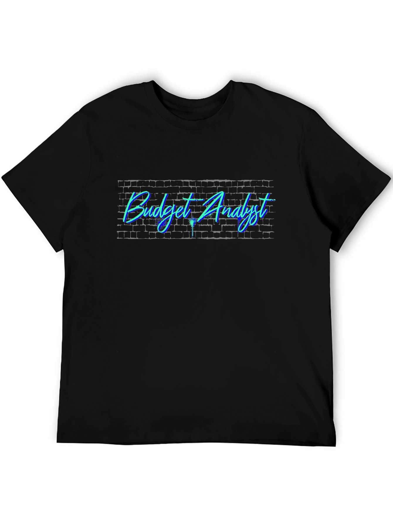Budget Analyst Tee - Cool Brick Design