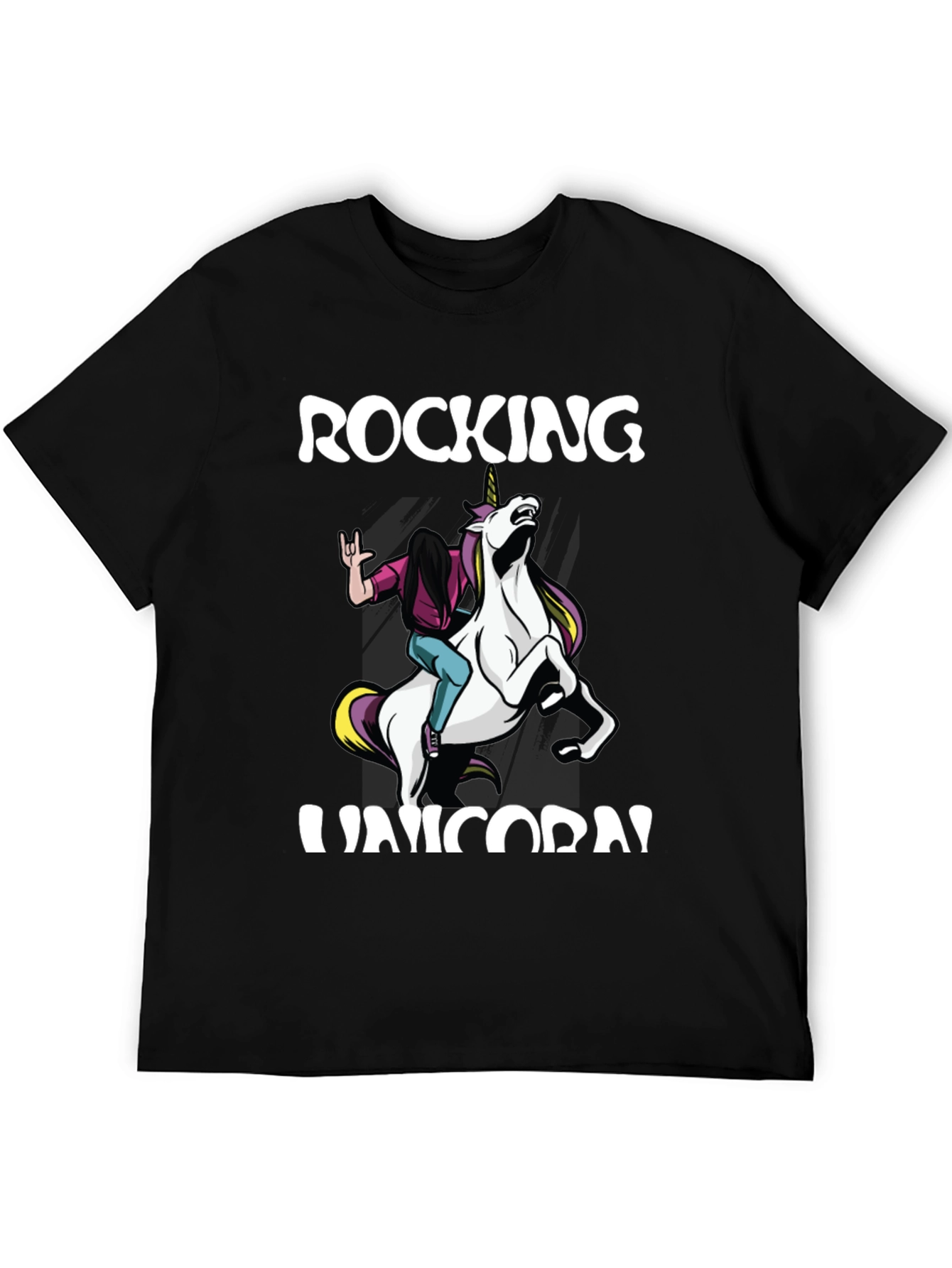 Rocking Unicorn Graphic Tee