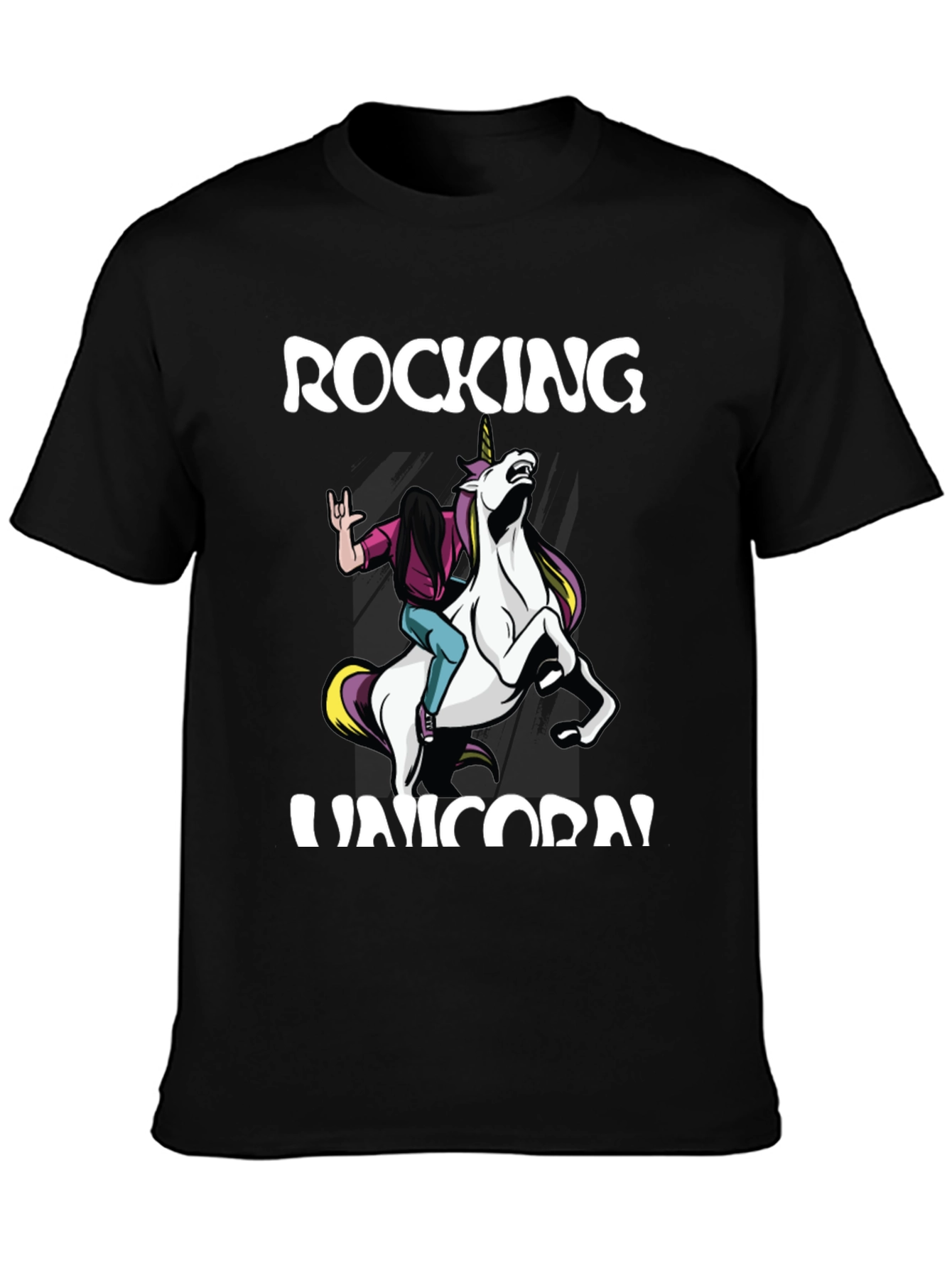 Rocking Unicorn Graphic Tee