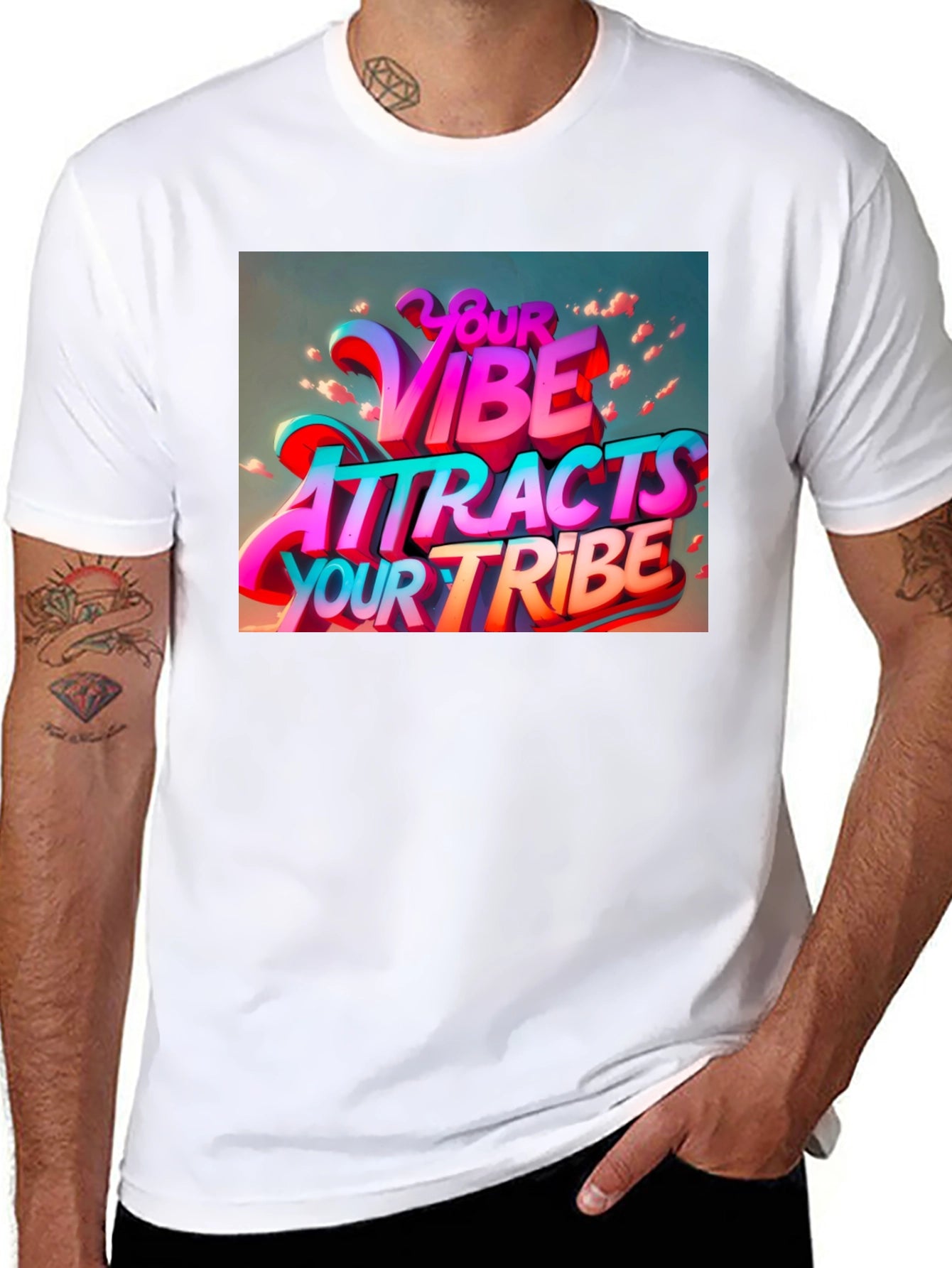 Your Vibe Attracts Your Tribe Graphic Tee