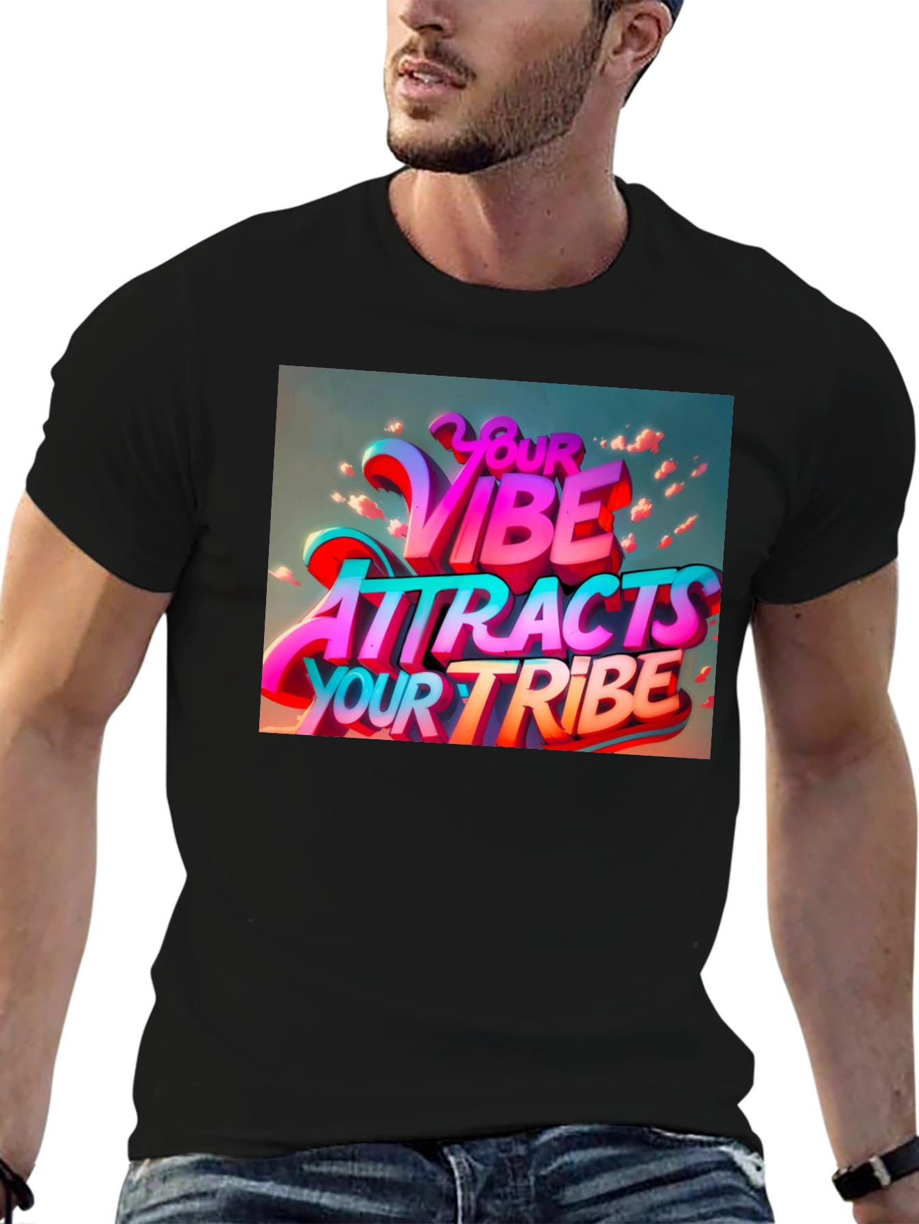 Your Vibe Attracts Your Tribe Graphic Tee