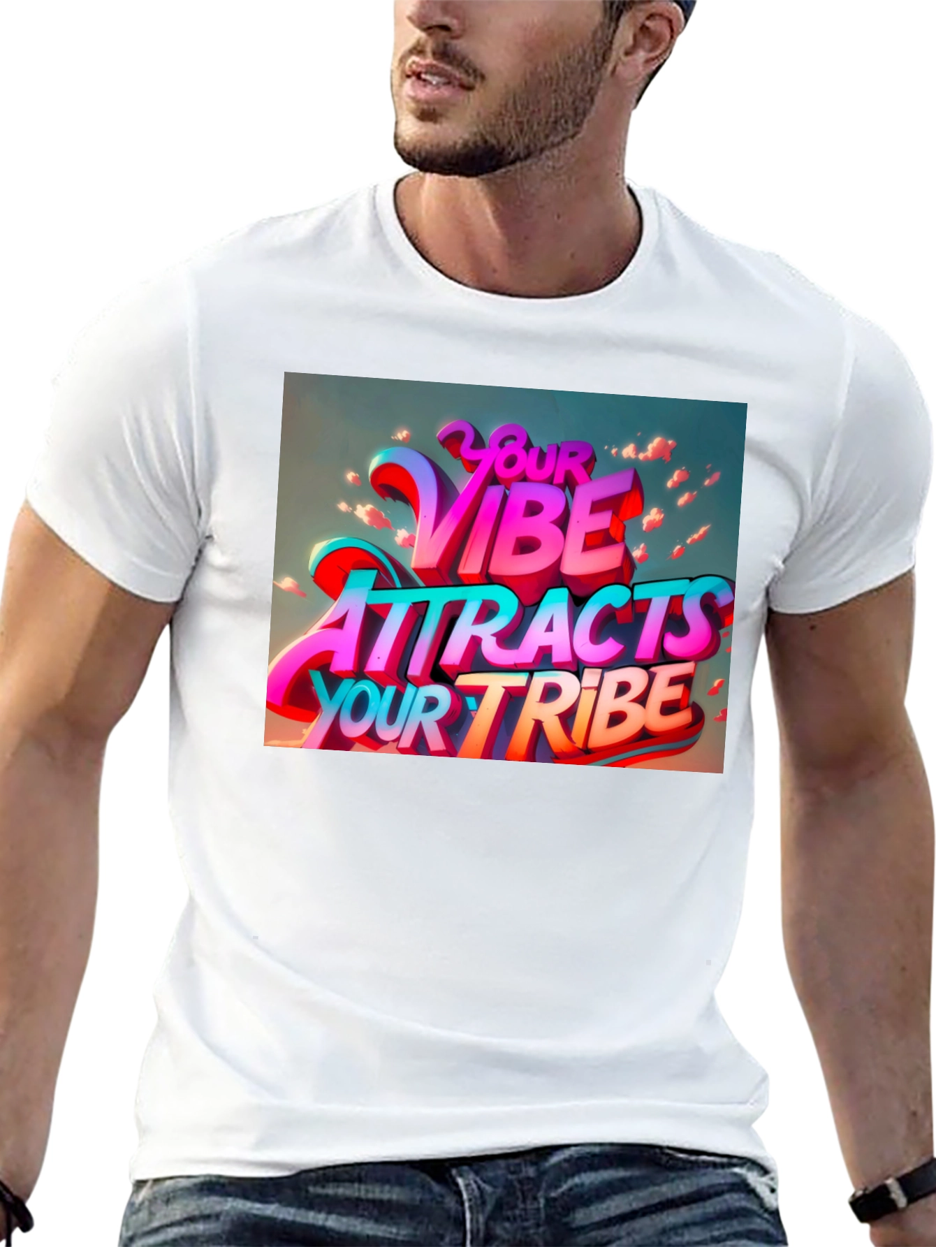 Your Vibe Attracts Your Tribe Graphic Tee