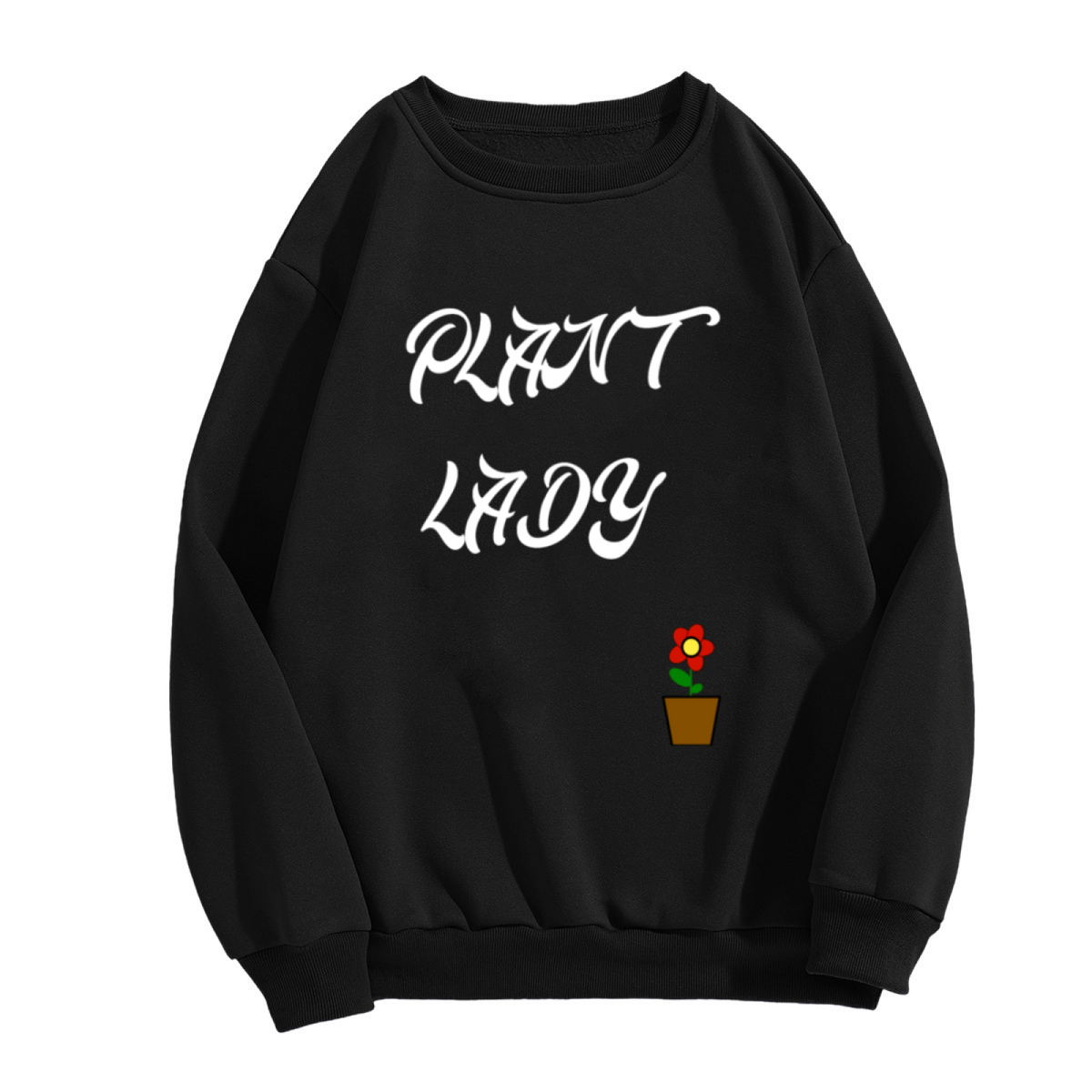 PLANT LADY - Retro Floral Graphic ԲÁìÎÀÒÂ | Unisex Pullover Sweatshirt
