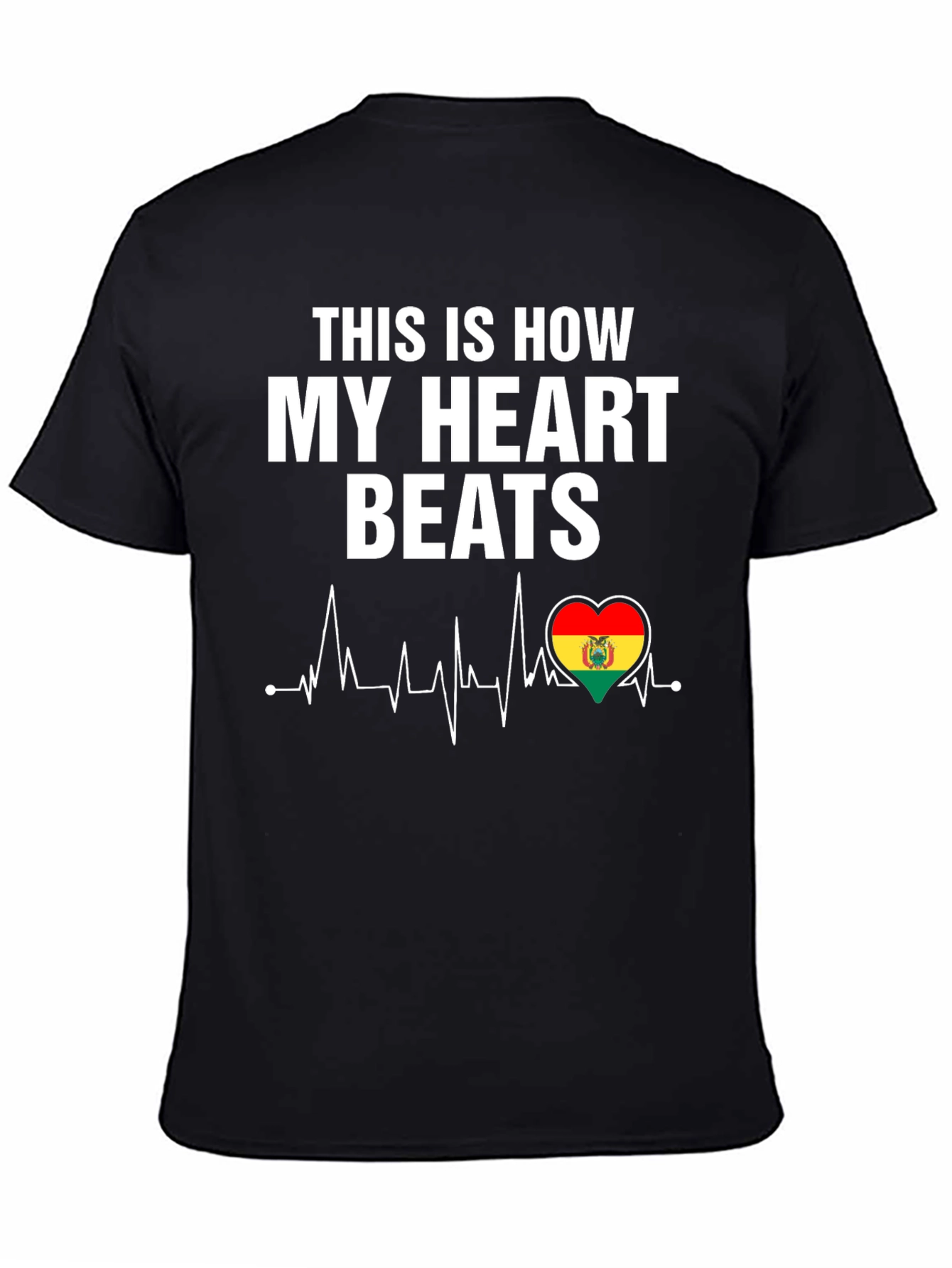 Bolivia Heartbeat T-Shirt