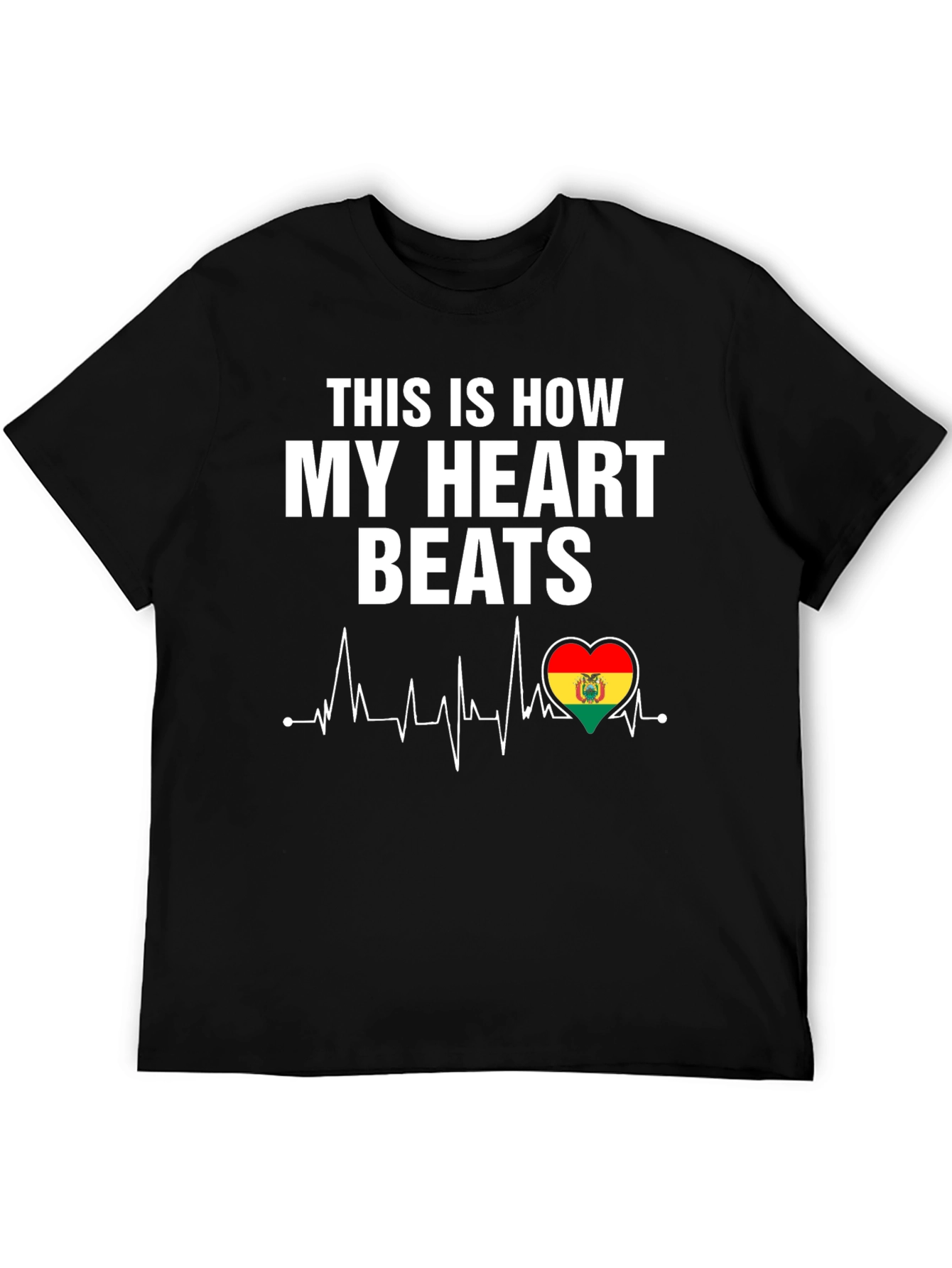 Bolivia Heartbeat T-Shirt