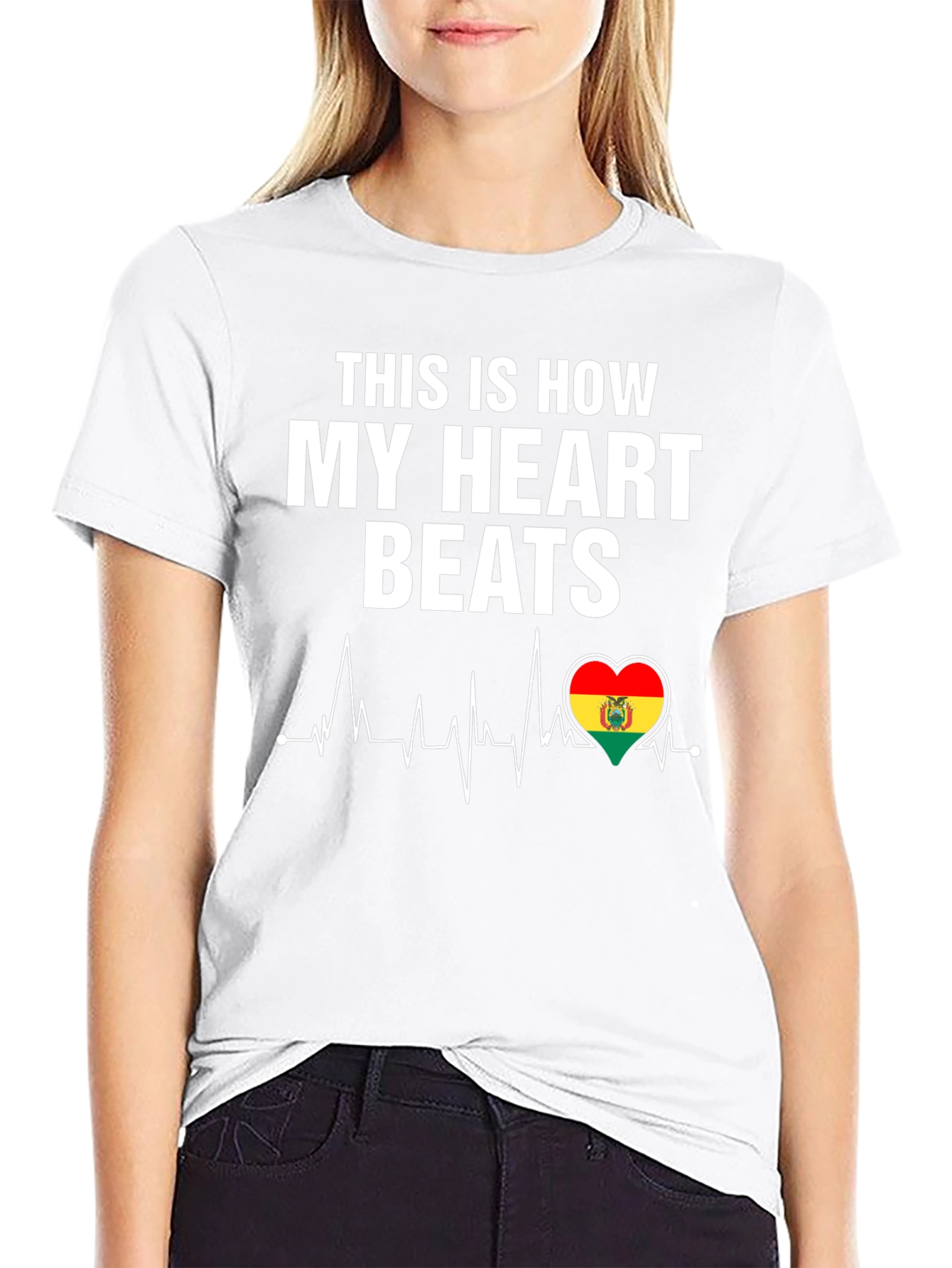 Bolivia Heartbeat T-Shirt