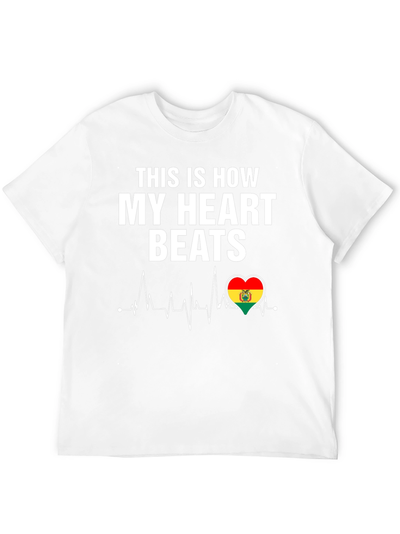 Bolivia Heartbeat T-Shirt