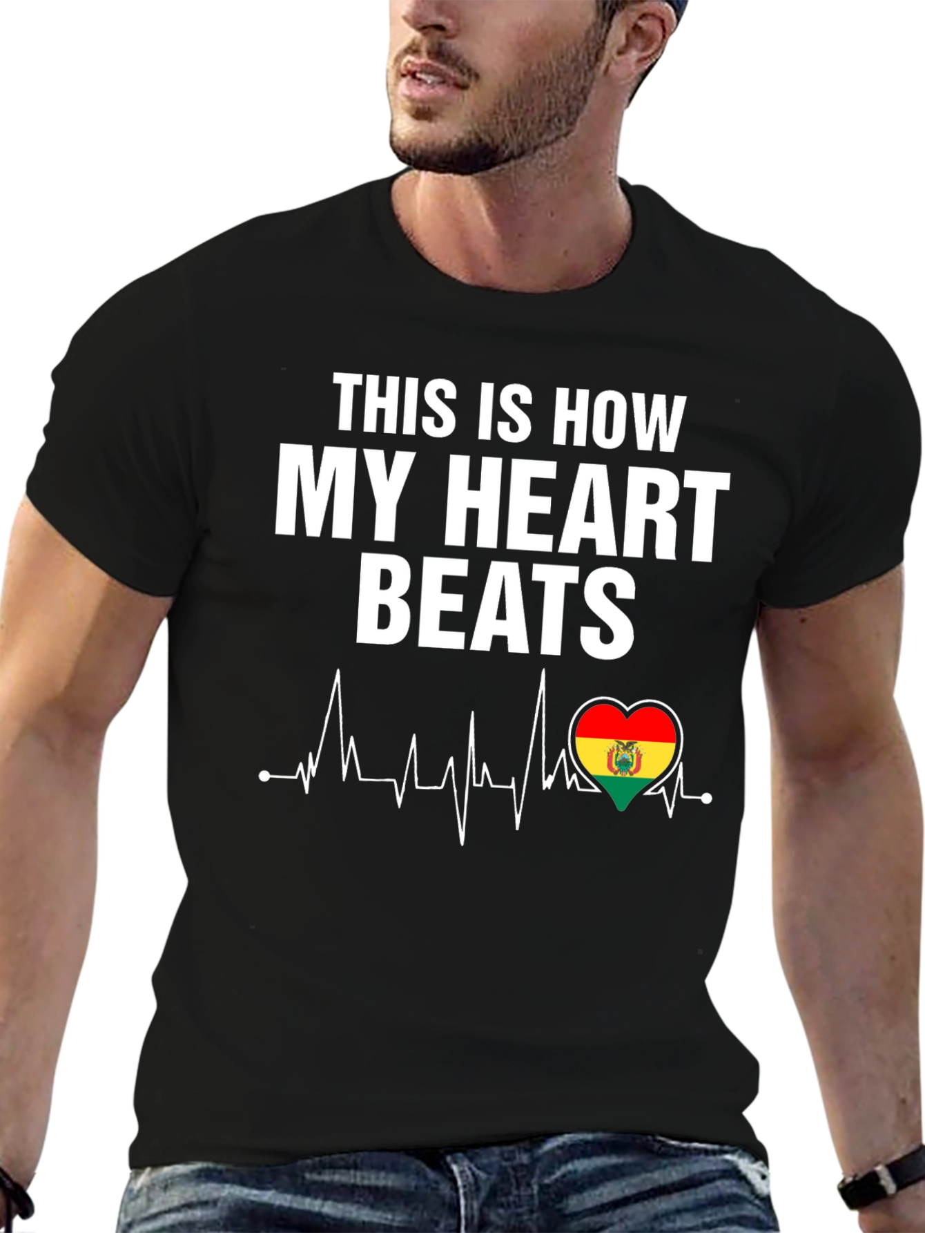 Bolivia Heartbeat T-Shirt