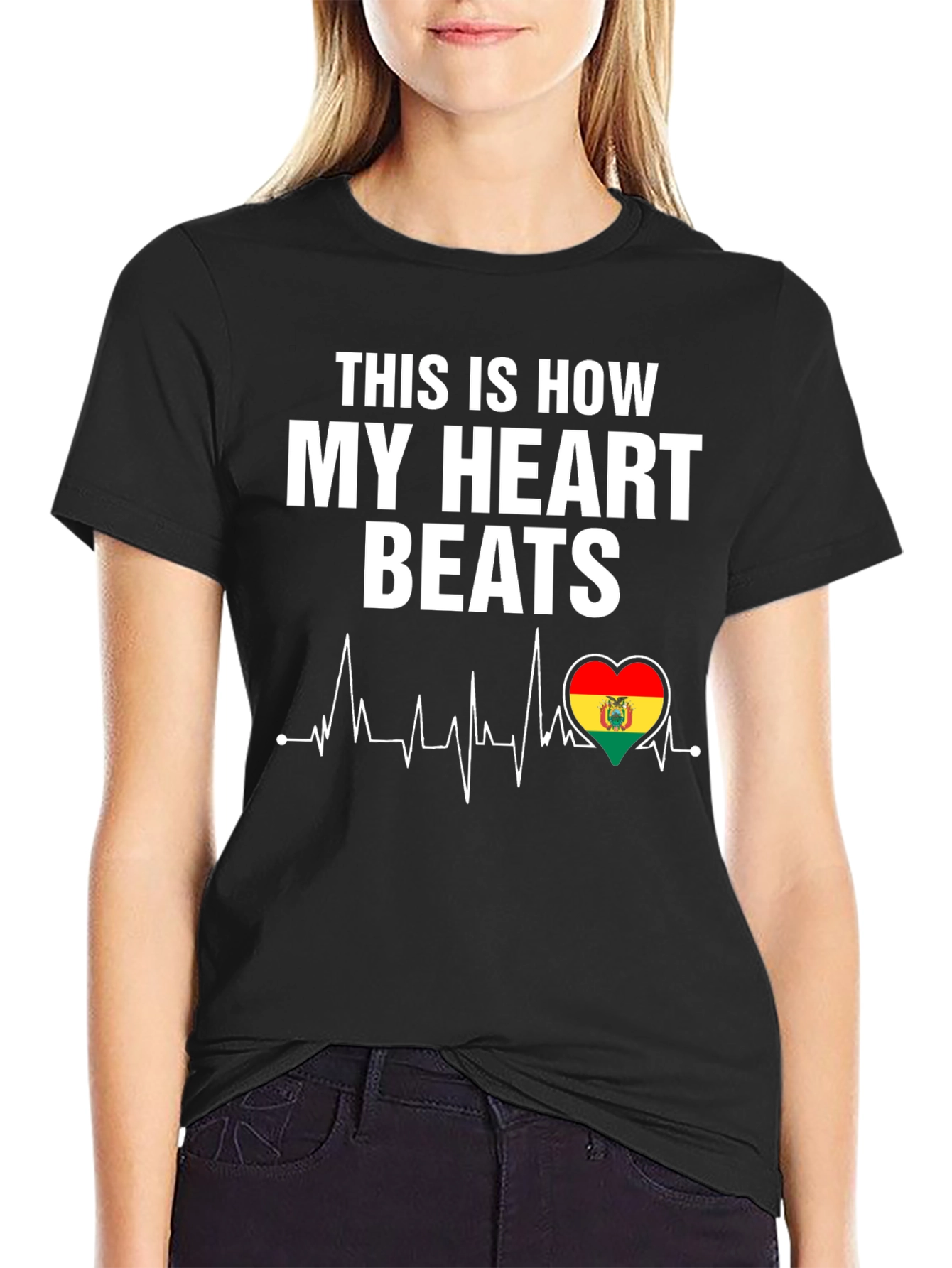 Bolivia Heartbeat T-Shirt
