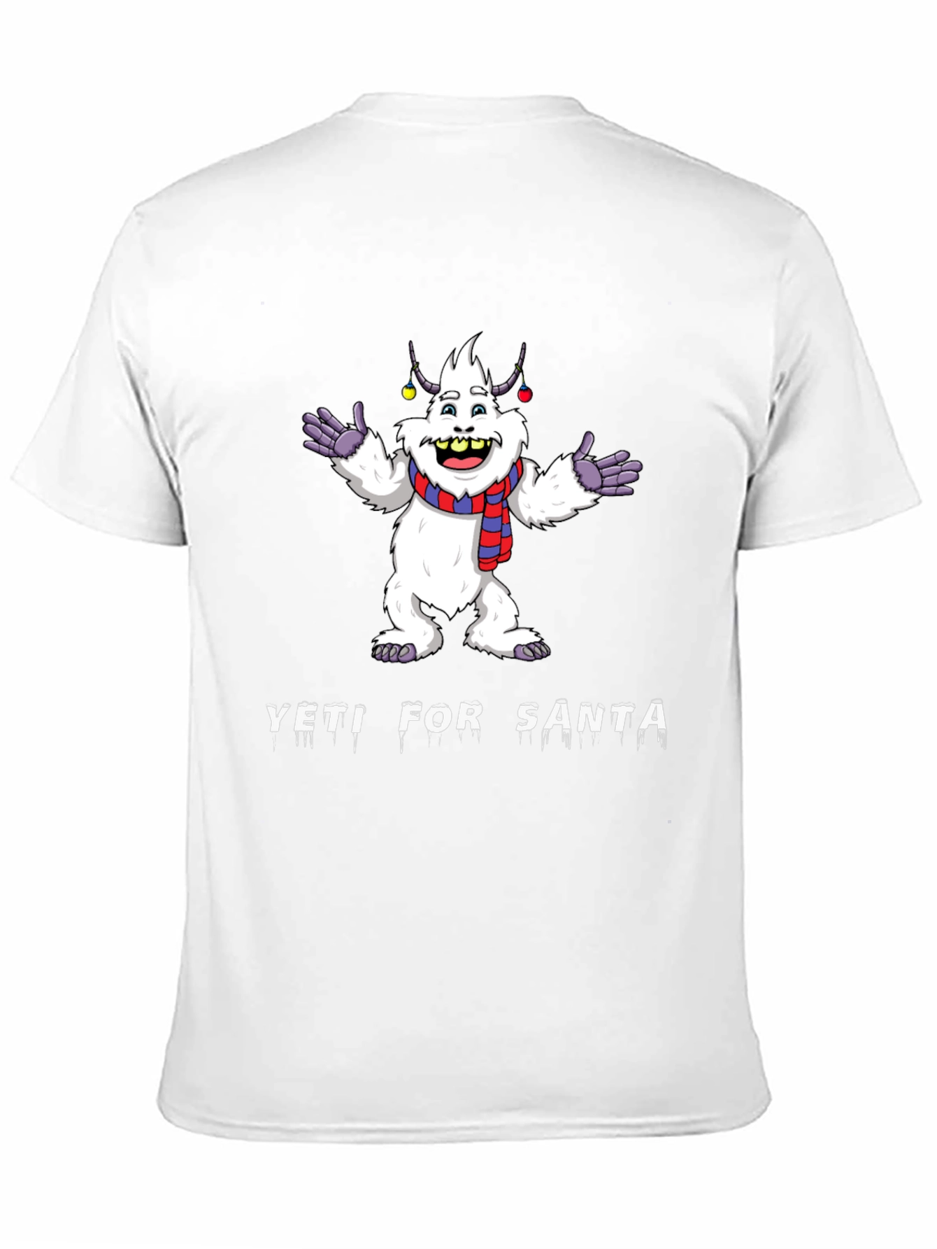 Yeti for Santa Graphic Tee - Black