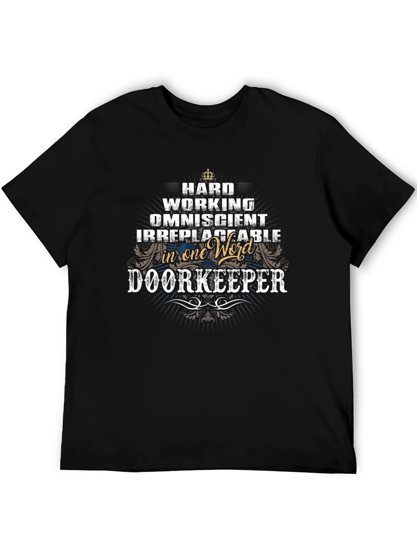 Doorkeeper in One Word Graphic T-Shirt