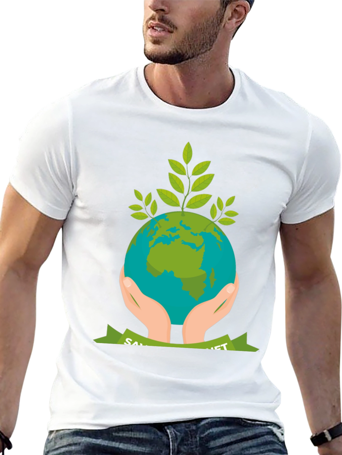 Eco-Friendly Save Planet Earth T-Shirt
