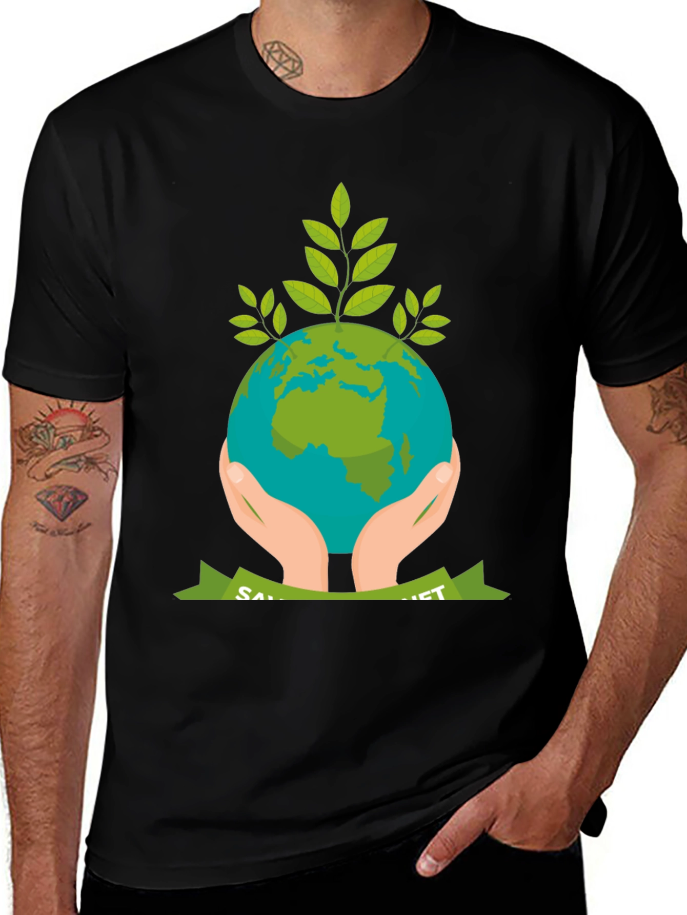 Eco-Friendly Save Planet Earth T-Shirt