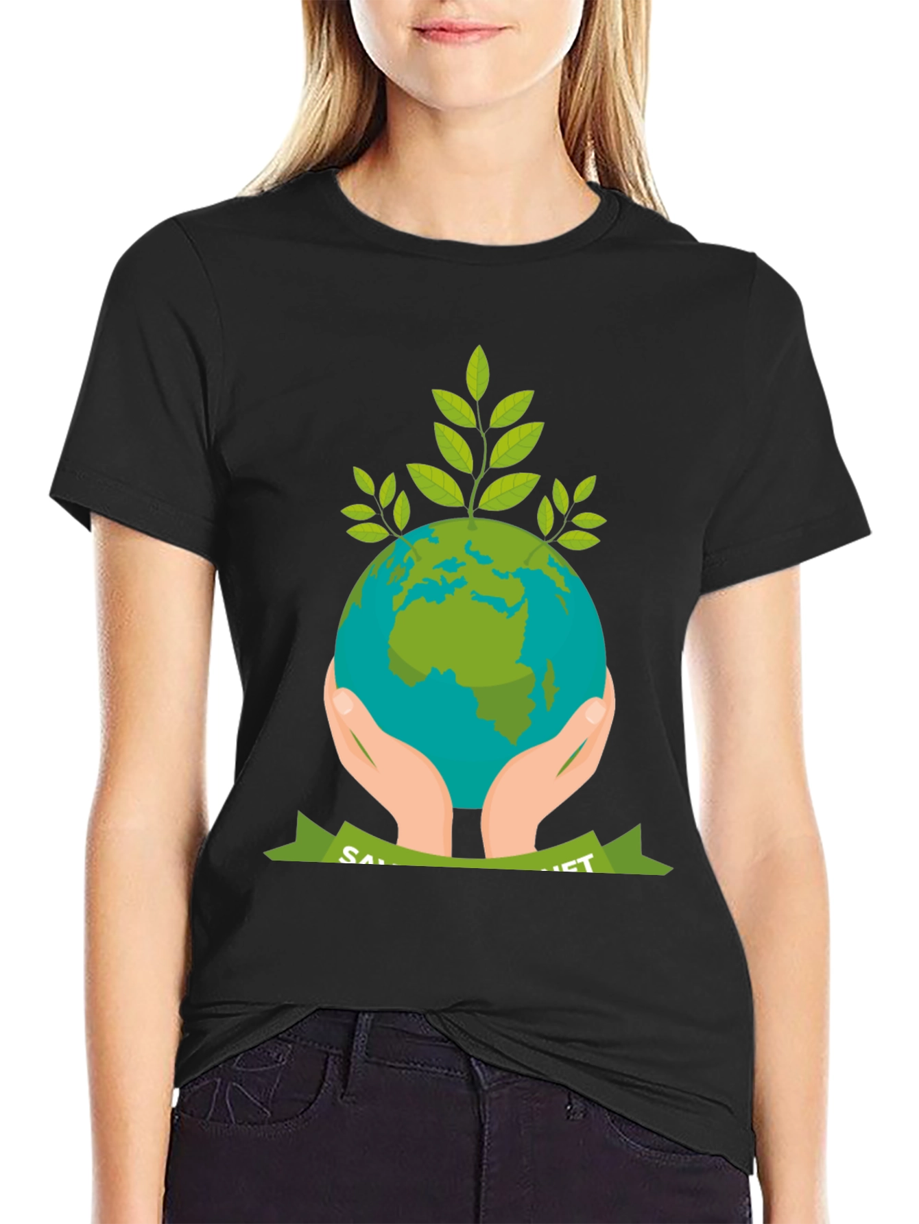 Eco-Friendly Save Planet Earth T-Shirt