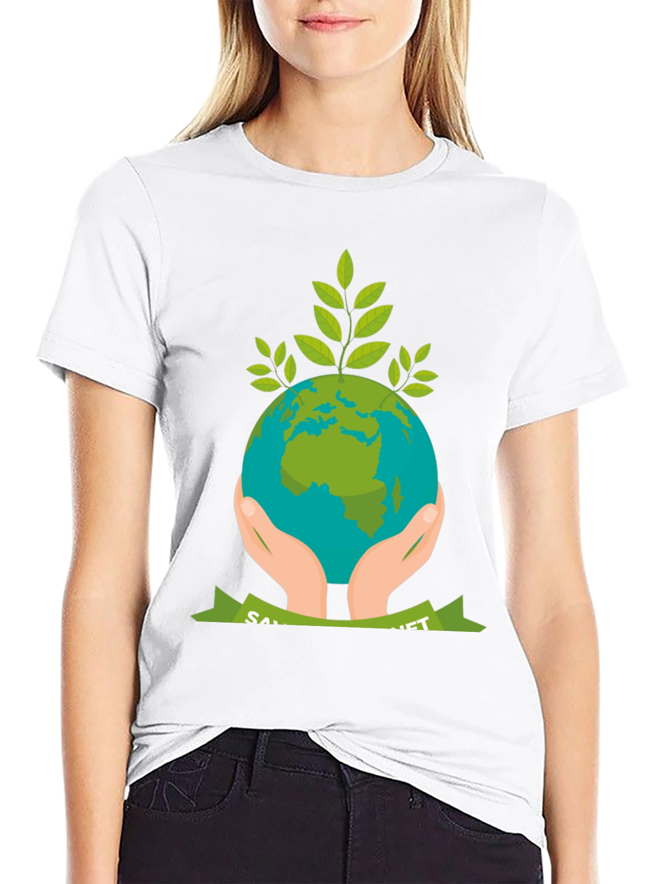Eco-Friendly Save Planet Earth T-Shirt