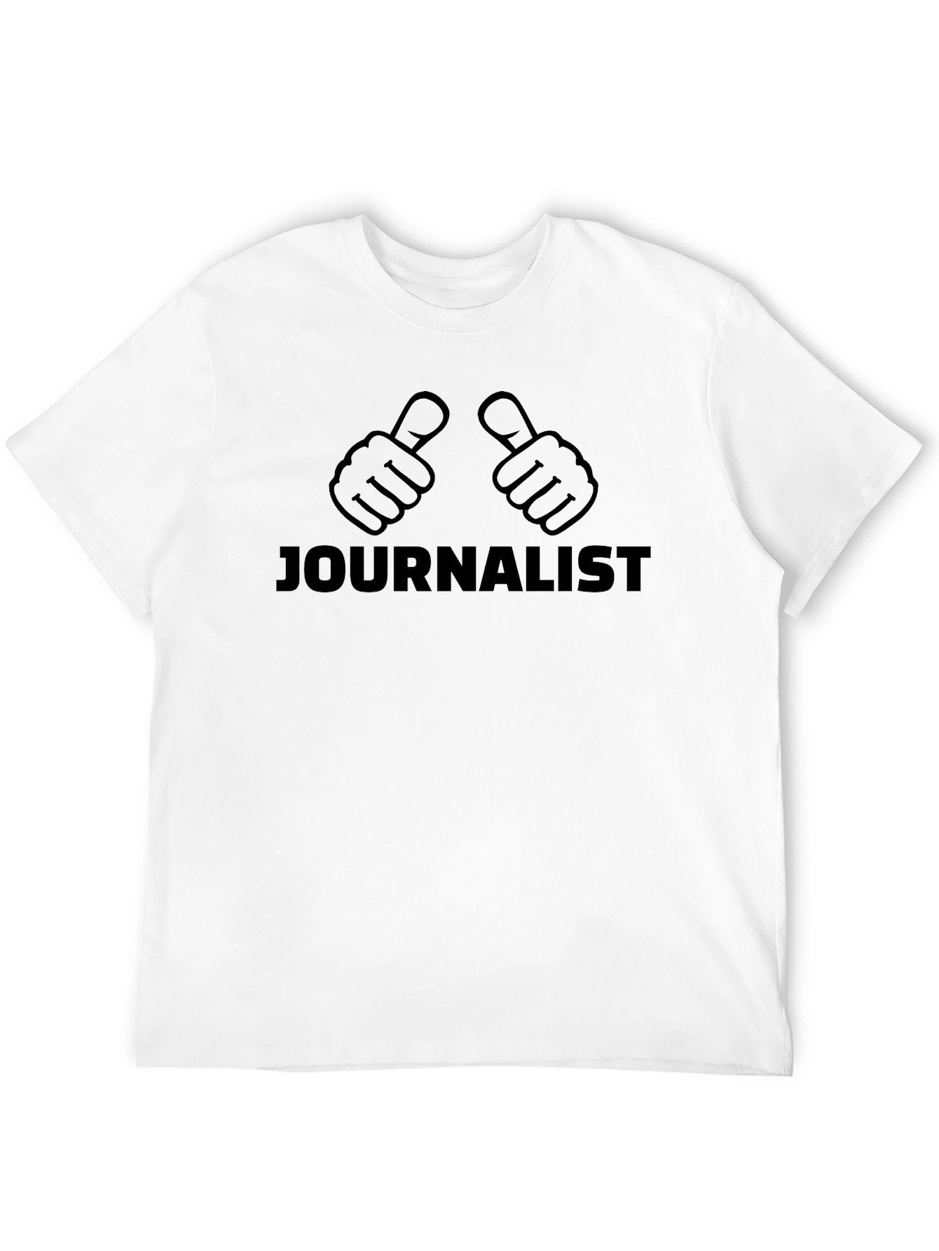 Journalist Thumbs Up Graphic T-Shirt