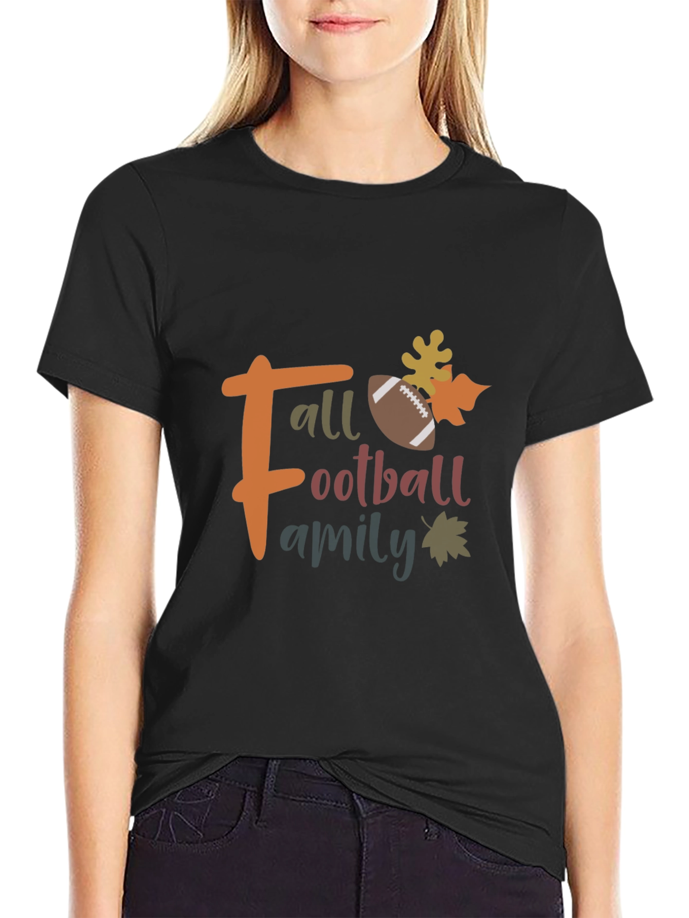 Fall Football Family T-Shirt