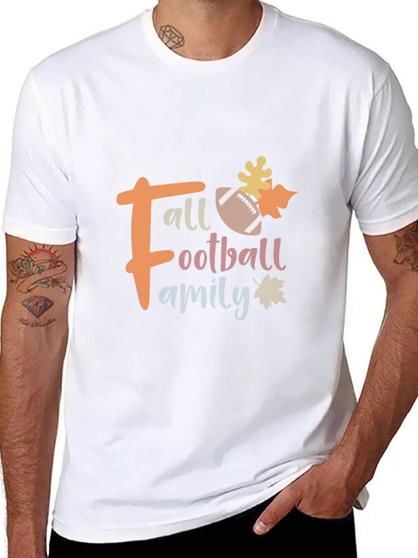 Fall Football Family T-Shirt