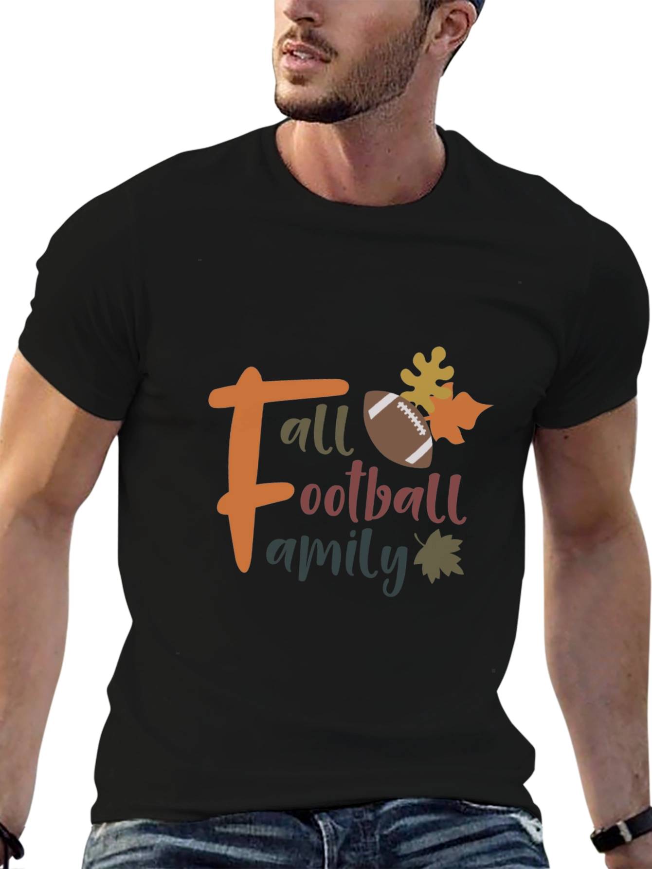 Fall Football Family T-Shirt