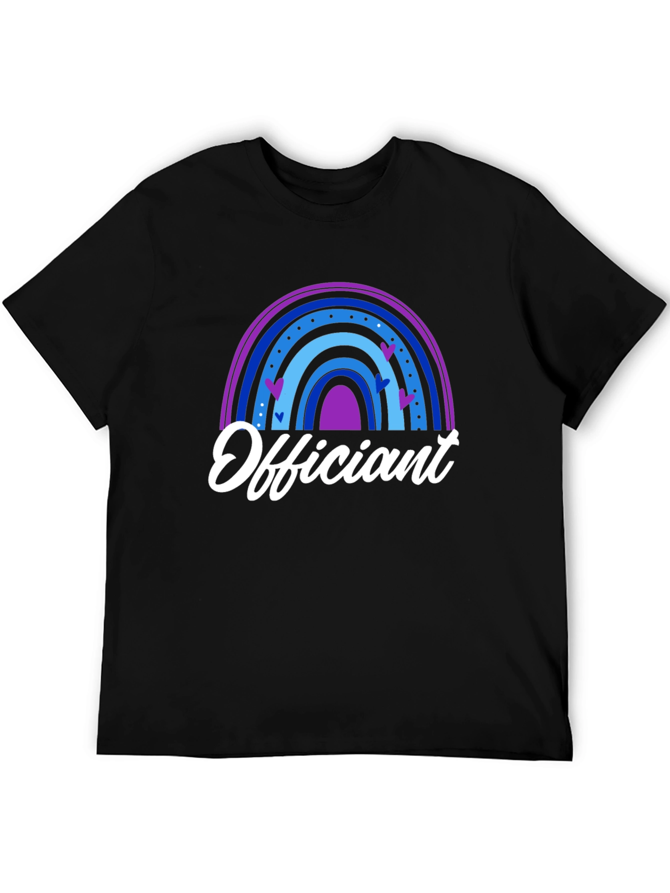 Officiant Rainbow Heart T-Shirt
