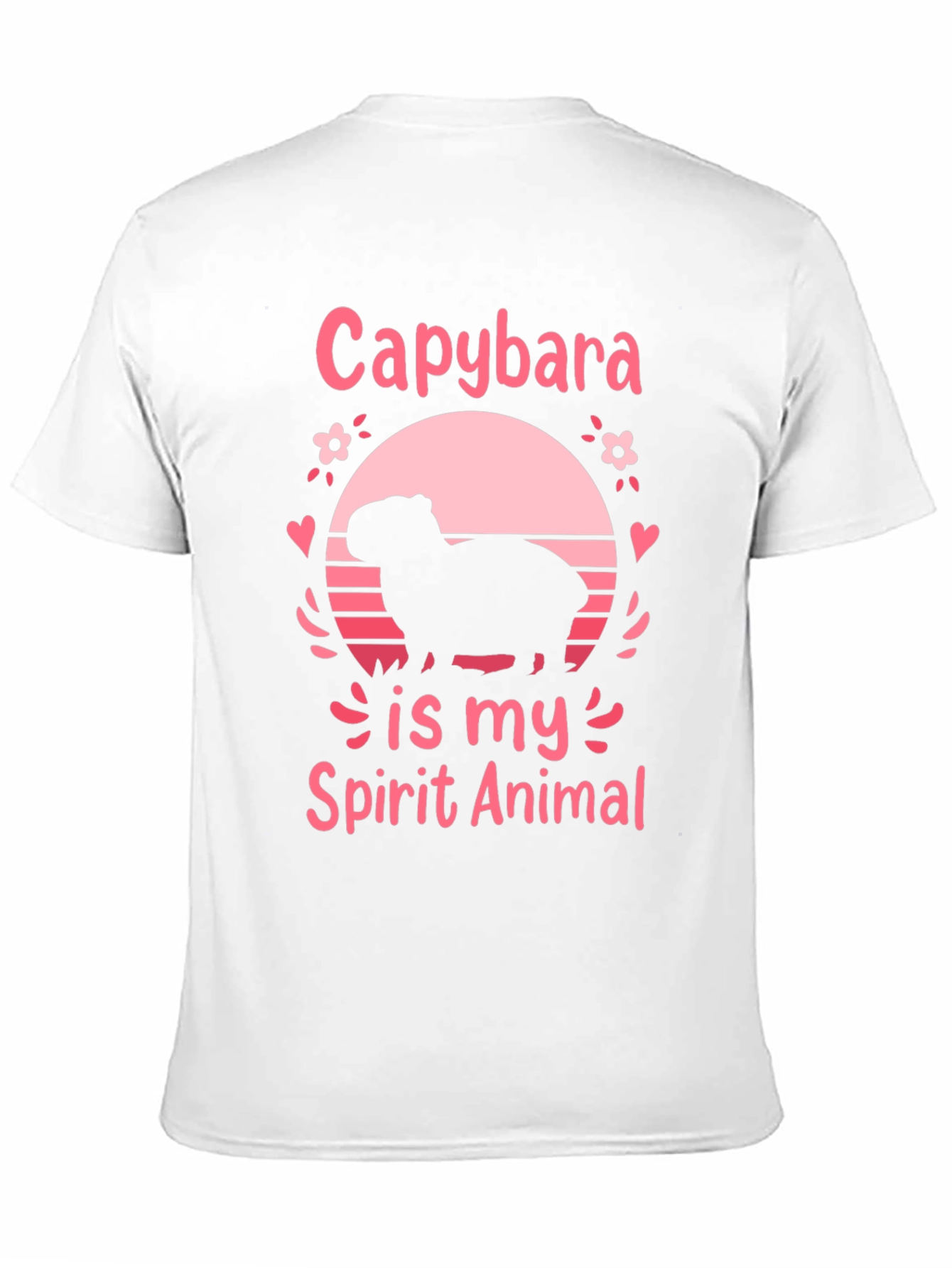 Capybara Spirit Animal Graphic T-Shirt