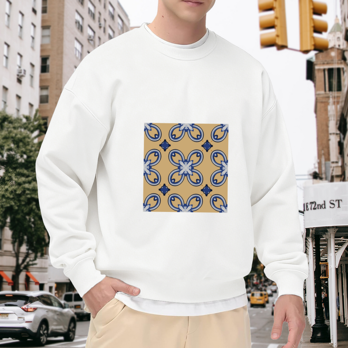Floral Design Graphic - Crewneck Sweatshirt | Floral, Flower, Garden Gift