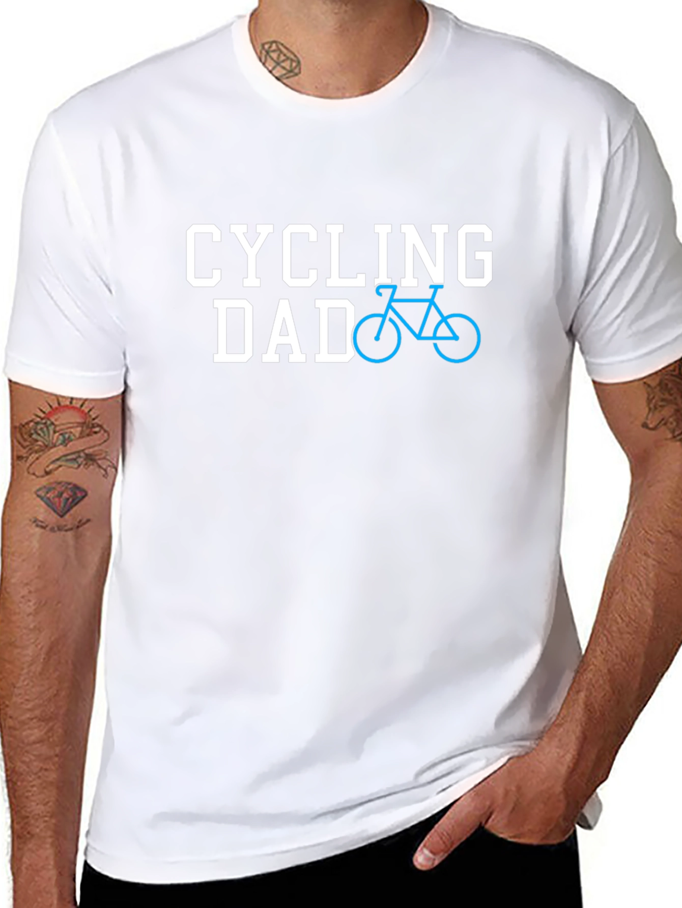 Cycling Dad T-Shirt - Fathers Day Gift