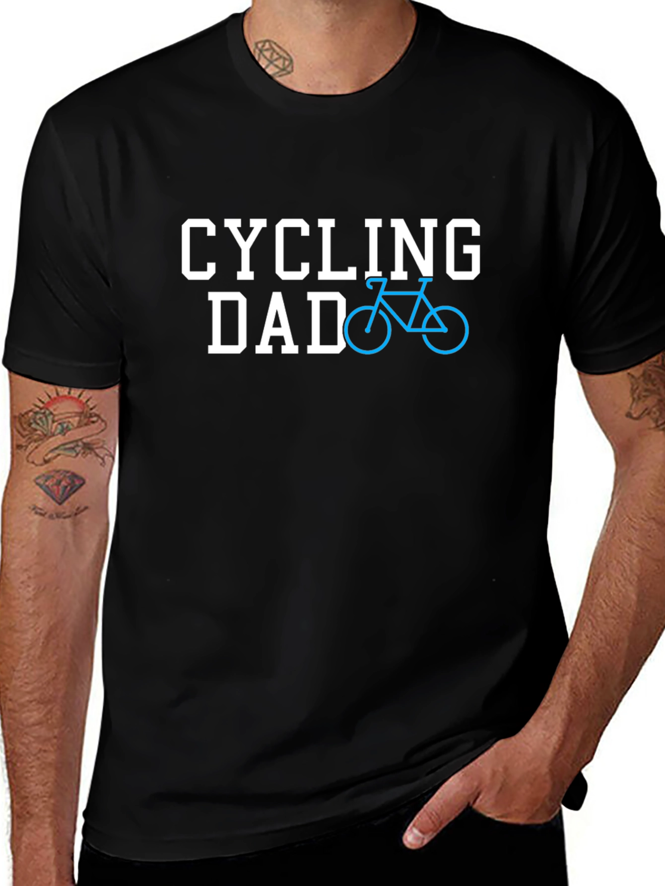 Cycling Dad T-Shirt - Fathers Day Gift