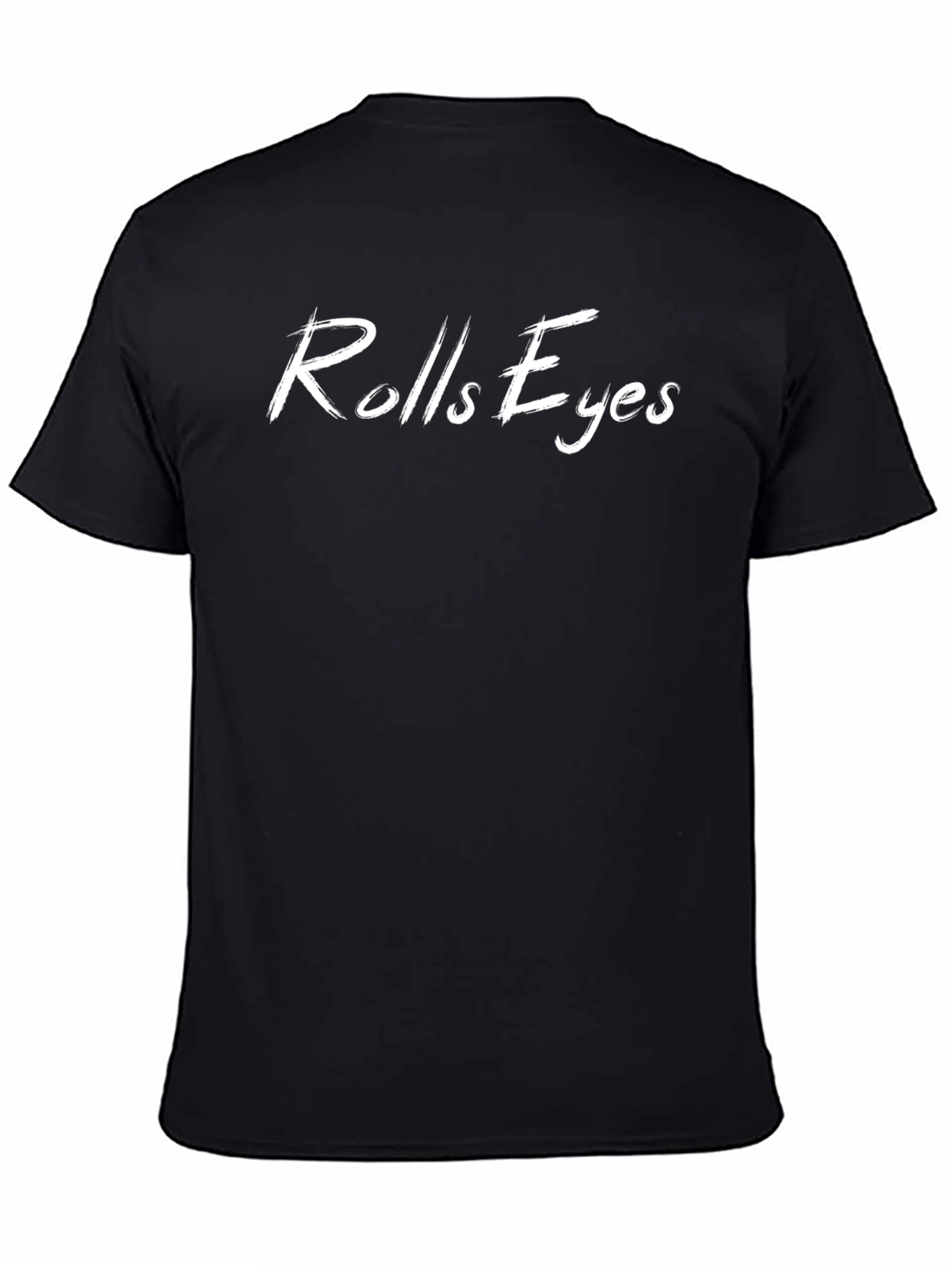 Rolls Eyes Graphic Print Tee