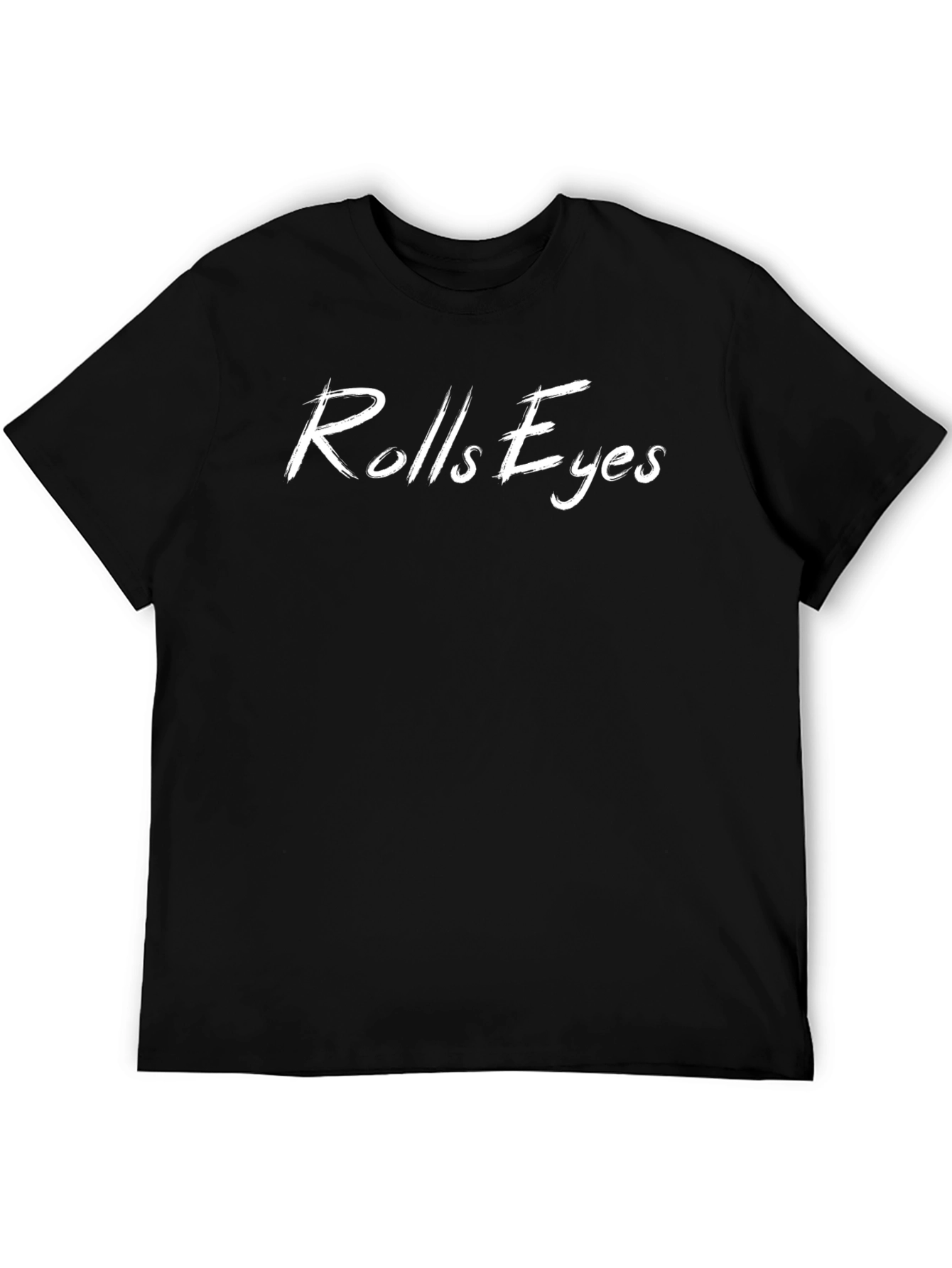 Rolls Eyes Graphic Print Tee