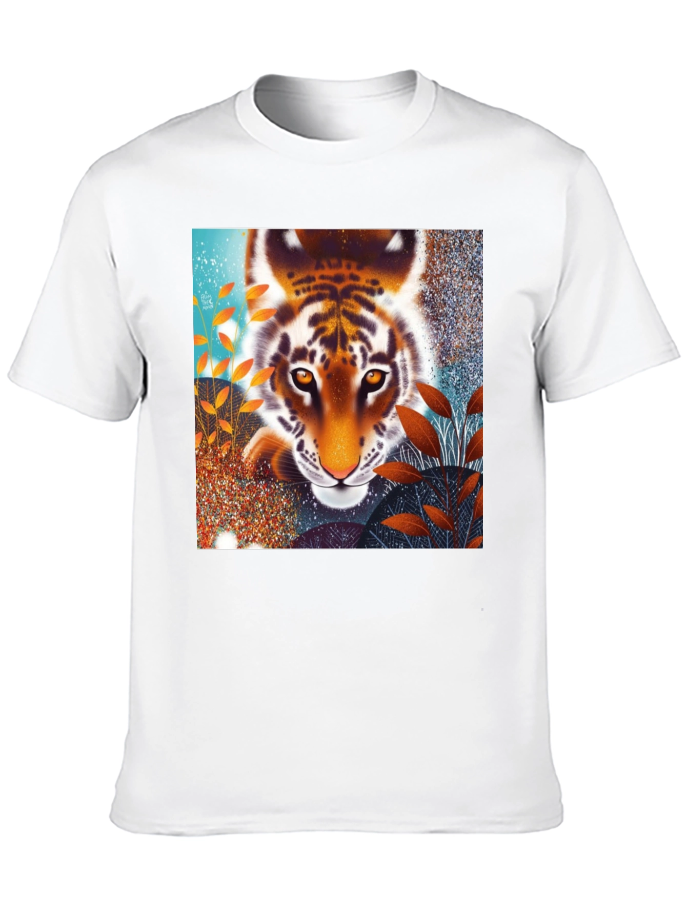 Tiger Graphic Black T-Shirt
