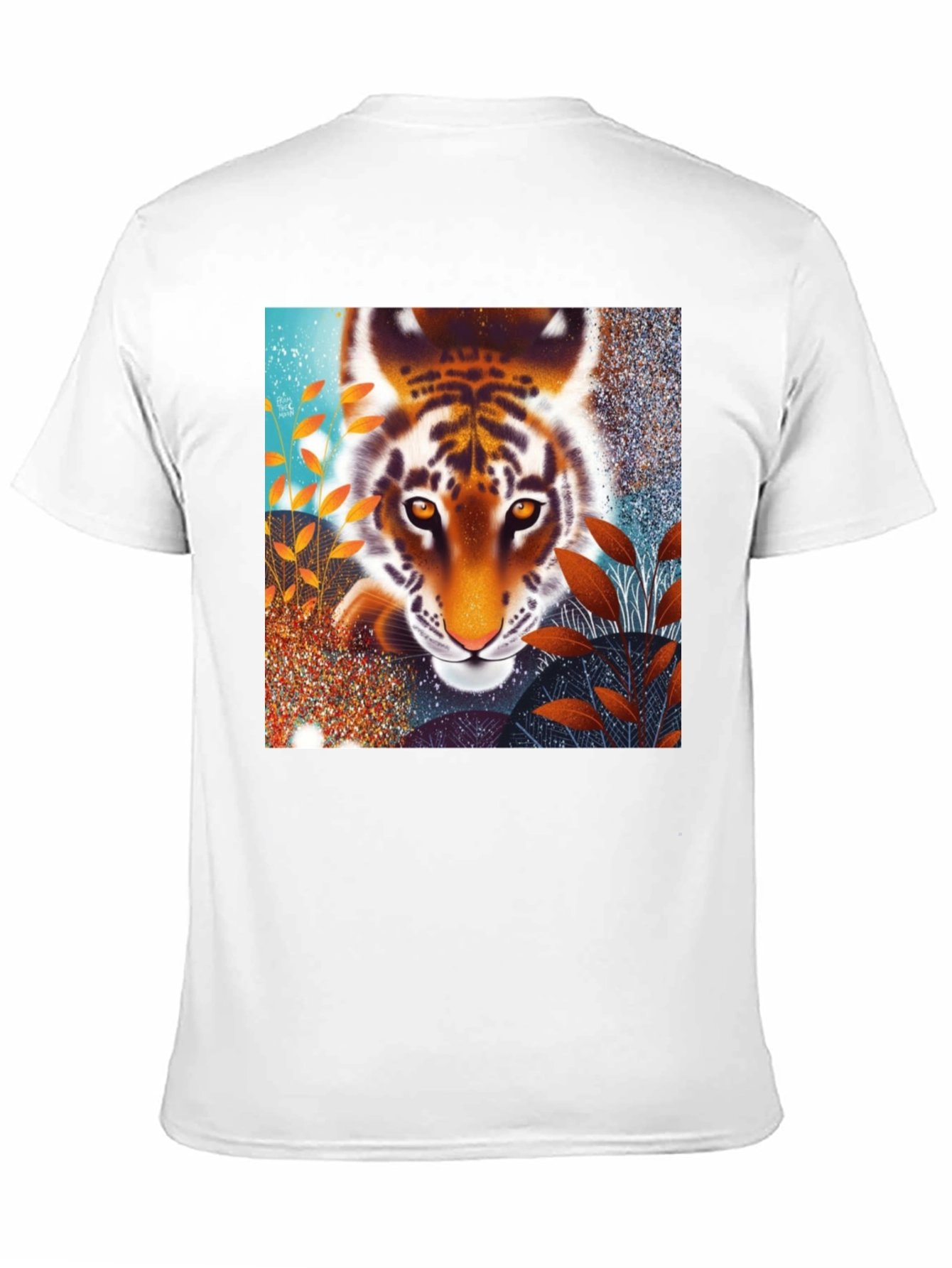 Tiger Graphic Black T-Shirt