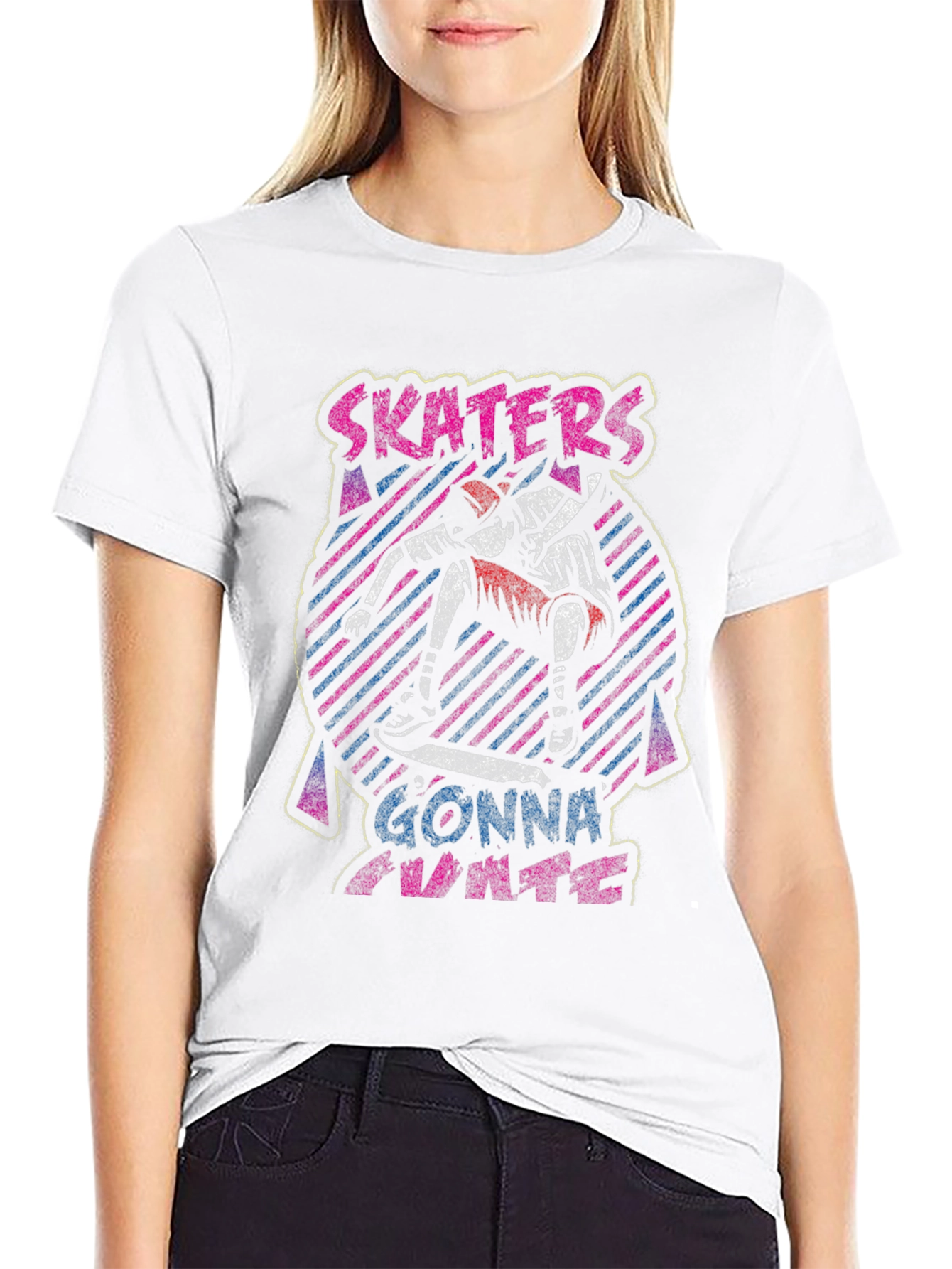 Skaters Gonna Skate Graphic Tee